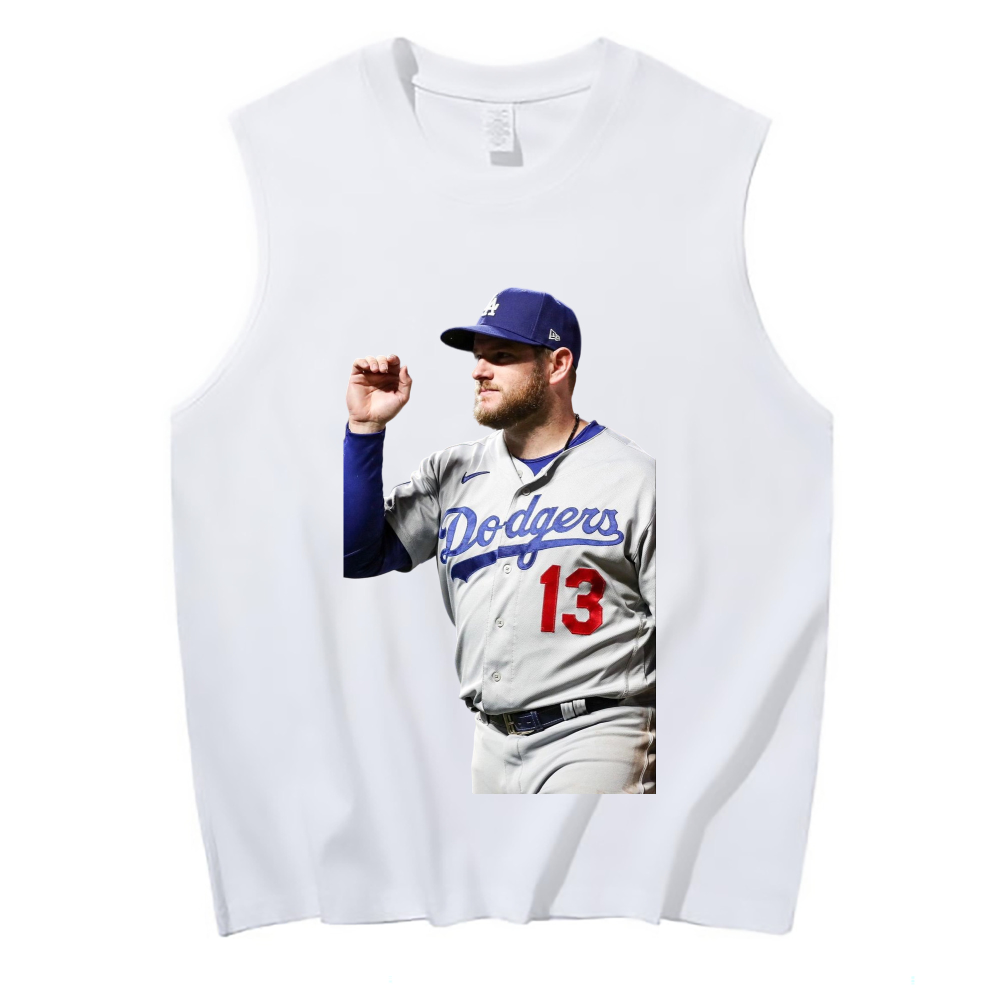  210g Combed Cotton Tank Top With Front Heat Transfer Print – Soft, Lightweight, Fitted Design – Stylish & Comfortable Casual Wear For Sports & Everyday Use