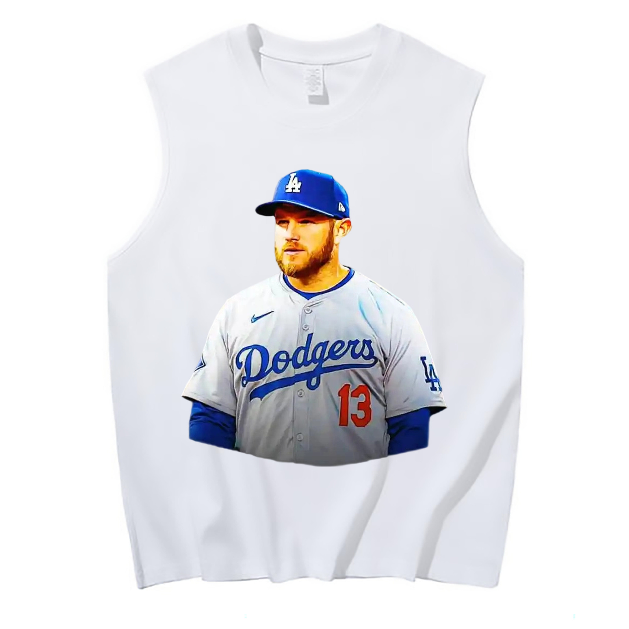  210g Combed Cotton Tank Top With Front Heat Transfer Print – Soft, Lightweight, Fitted Design – Stylish & Comfortable Casual Wear For Sports & Everyday Use