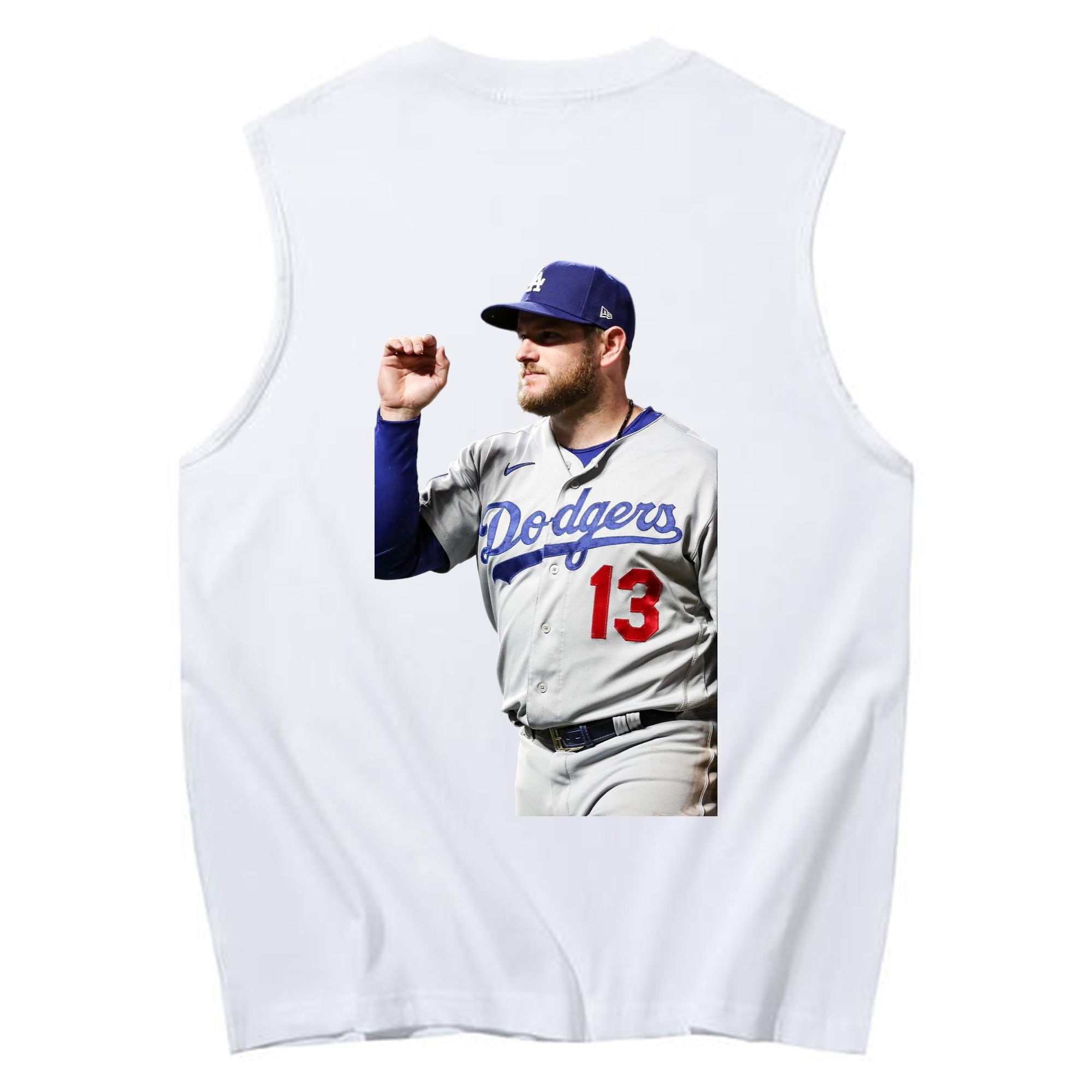  230g Pure Cotton Tank Top With Back Heat Transfer Print – Soft, Lightweight, Fitted Design – Stylish & Comfortable Casual Wear For Sports & Everyday Use