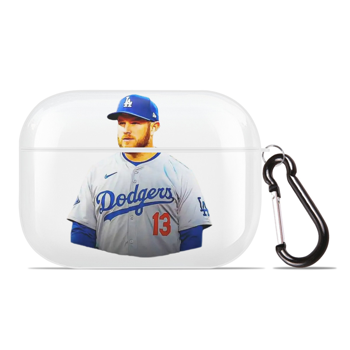  AirPods Pro Hard Case White With Keychain, Durable Flexible PC, Precise Cutouts, Anti-Fingerprint, Yellowing & Scratch Resistant, Full Protection, Washable