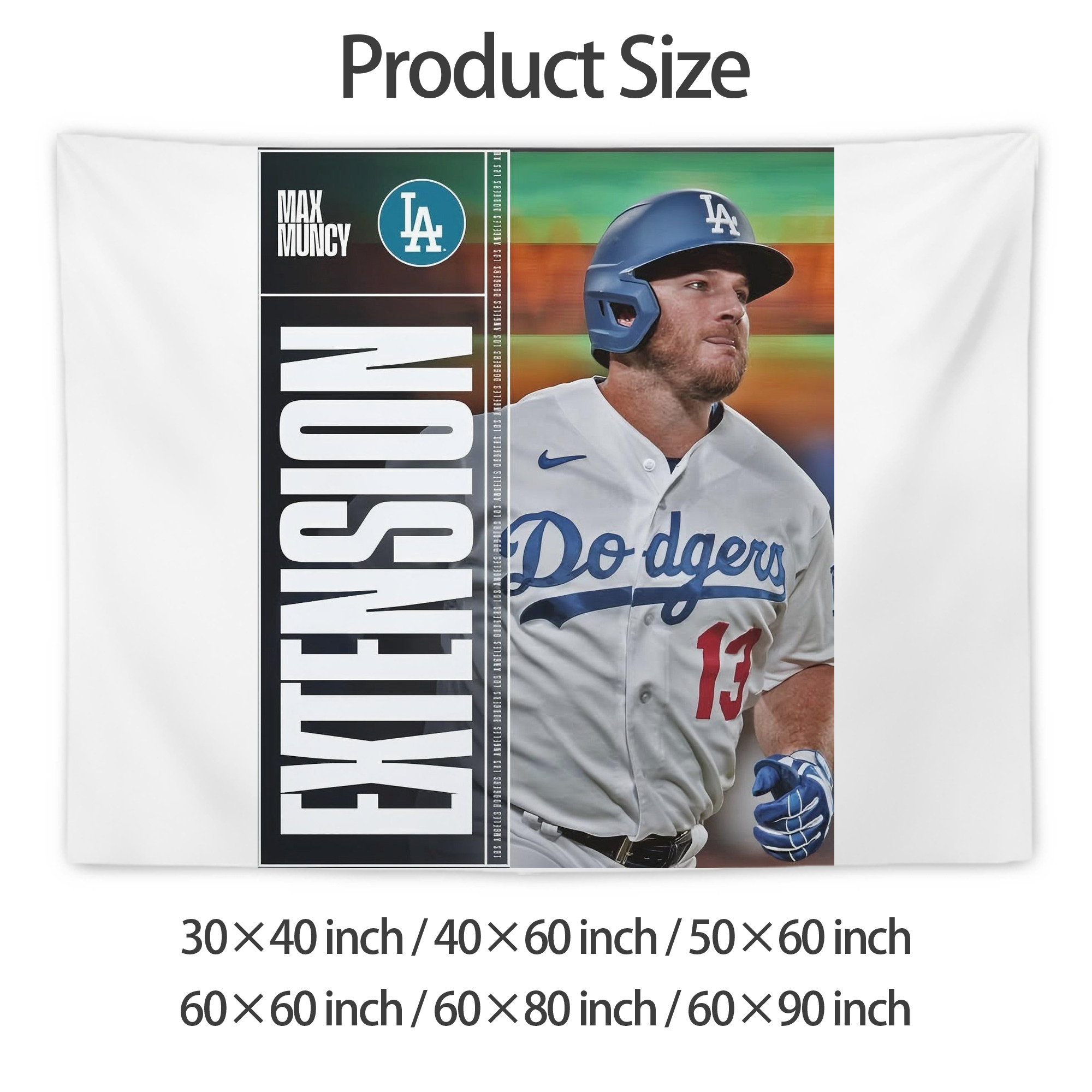  Wall Tapestry For Bedroom Aesthetic – Boho Style Polyester Fabric Wall Hanging With Hooks – 60 X 90 Inch Large Size, Lightweight, Durable, Easy To Hang