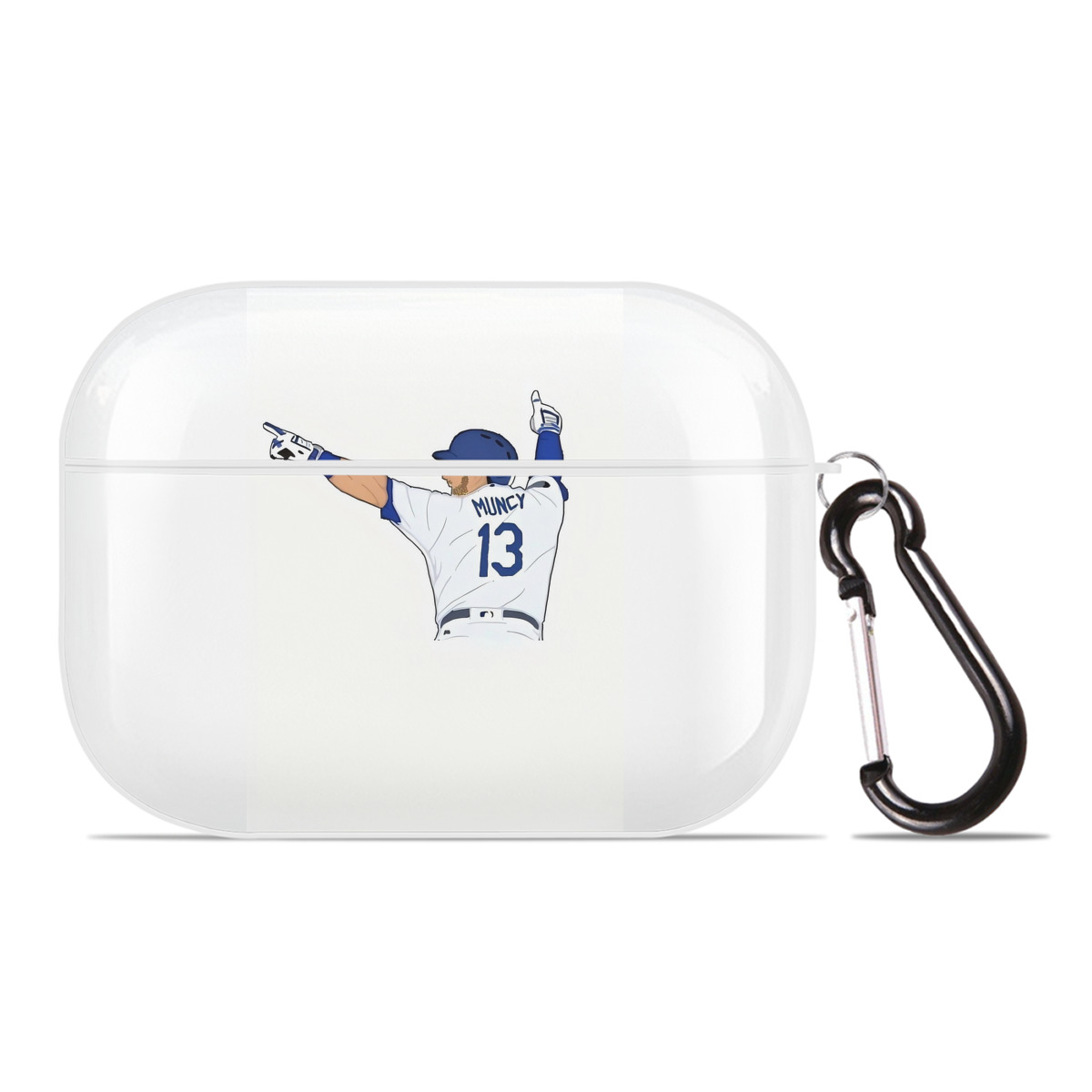  AirPods Pro Hard Case White With Keychain, Durable Flexible PC, Precise Cutouts, Anti-Fingerprint, Yellowing & Scratch Resistant, Full Protection, Washable