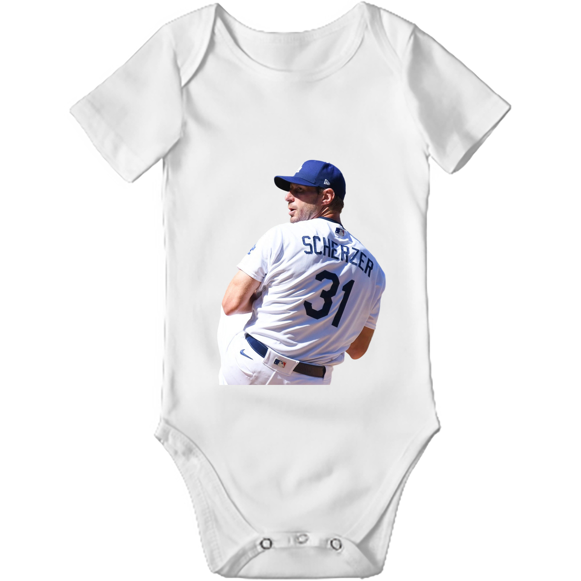  Baby Short Sleeve Romper – 100% Cotton Soft & Breathable Digital Print Onesie With Easy Snap Closure And Envelope Shoulder – Comfortable For Daily Wear & Travel