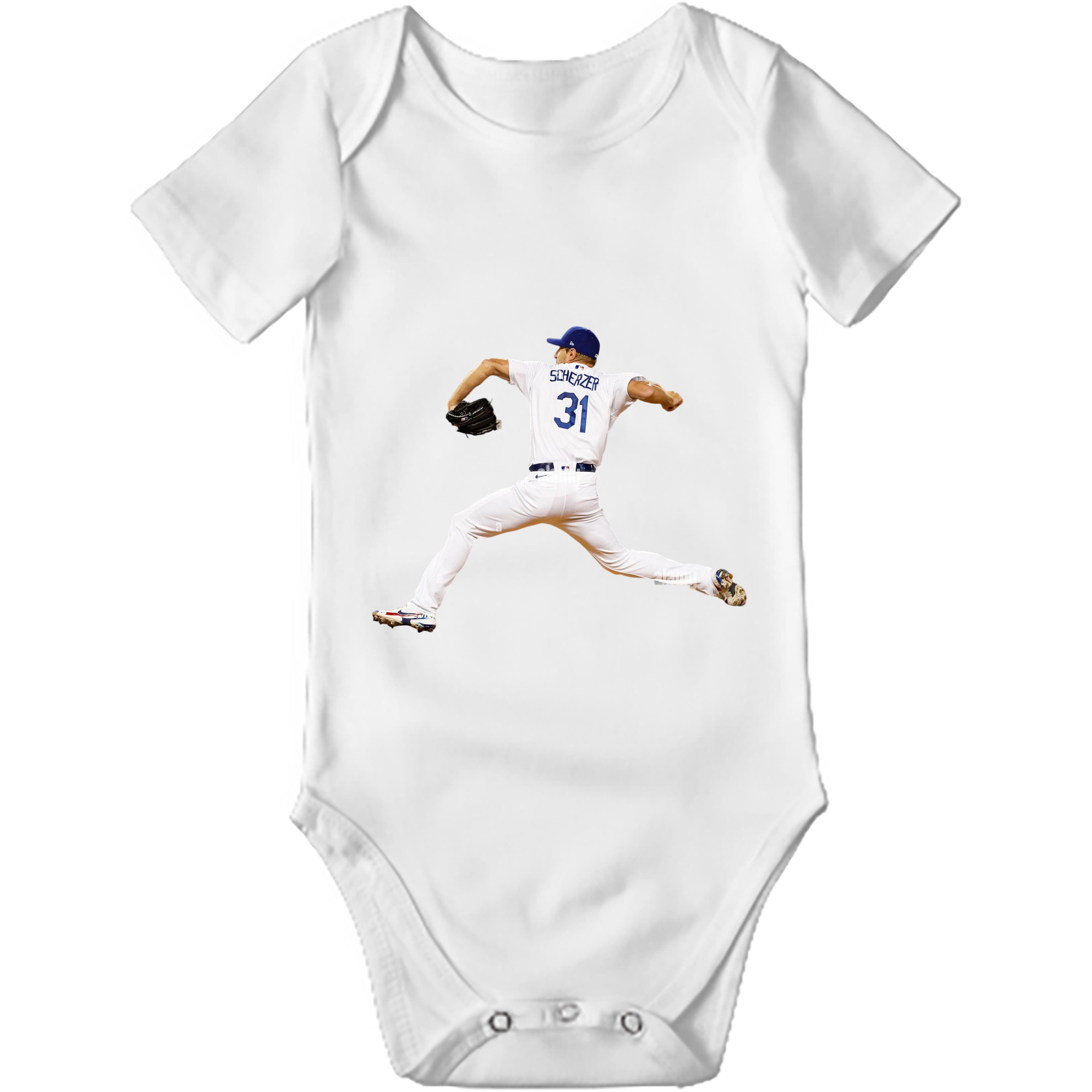  Baby Short Sleeve Romper – 100% Cotton Soft & Breathable Digital Print Onesie With Easy Snap Closure And Envelope Shoulder – Comfortable For Daily Wear & Travel