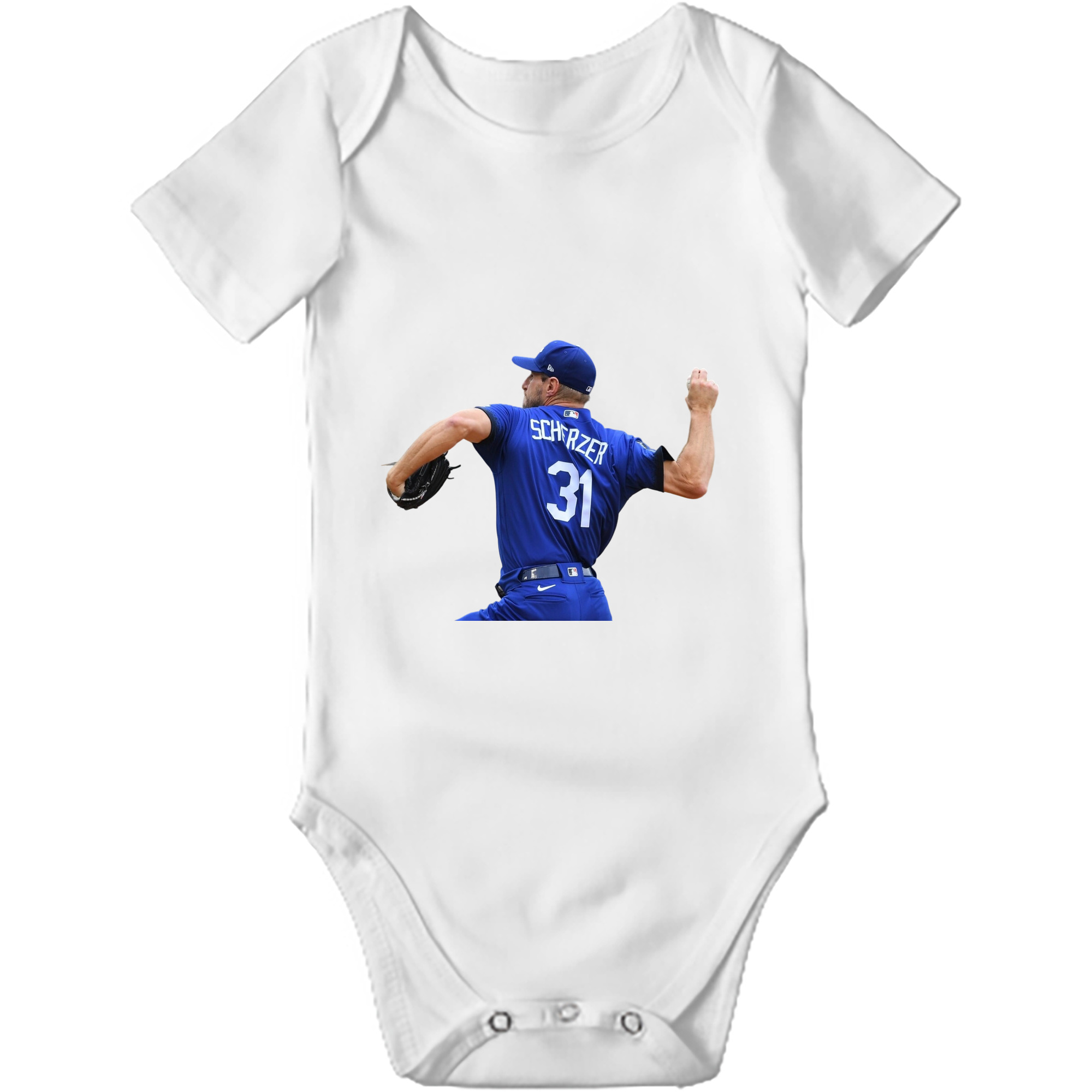  Baby Short Sleeve Romper – 100% Cotton Soft & Breathable Digital Print Onesie With Easy Snap Closure And Envelope Shoulder – Comfortable For Daily Wear & Travel