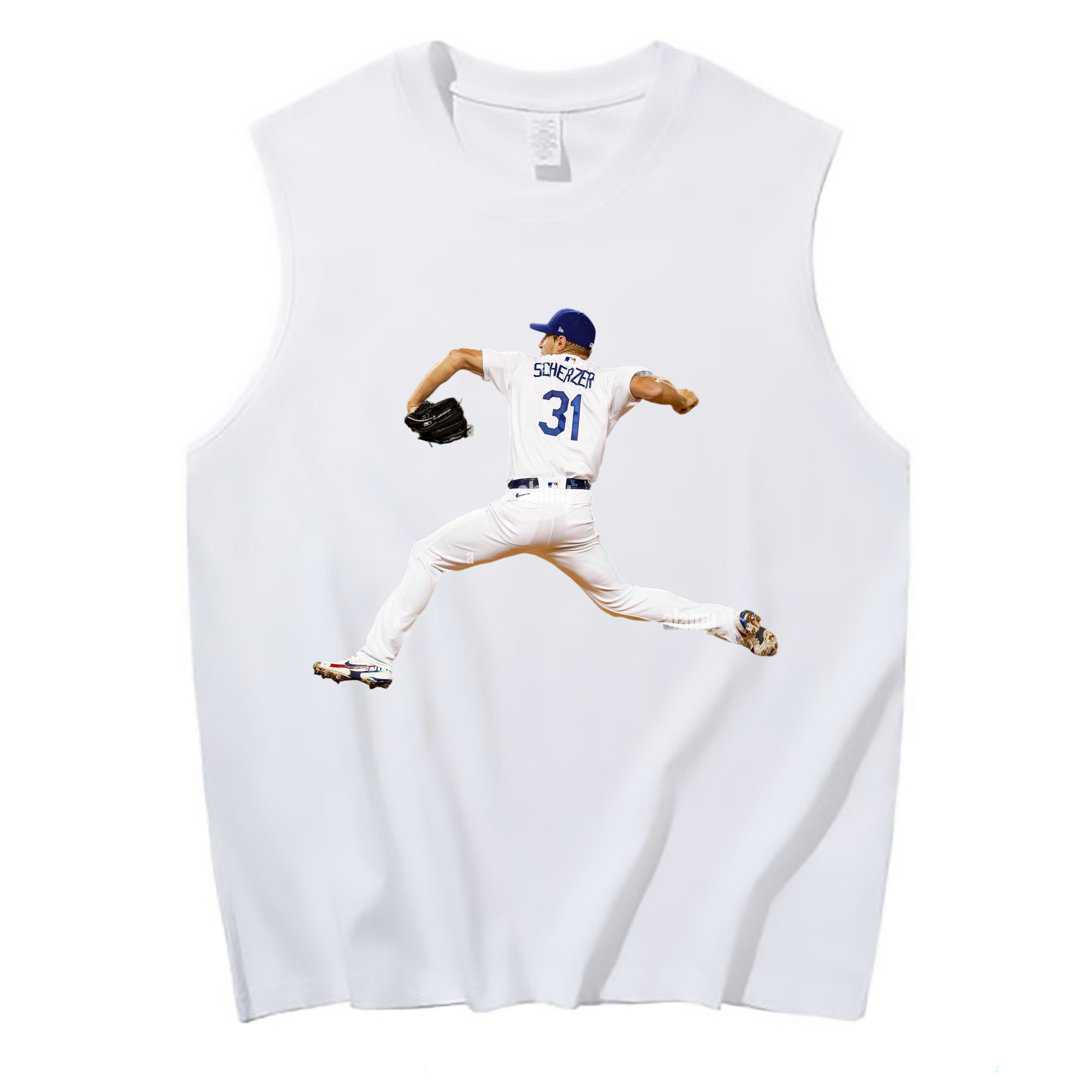  210g Combed Cotton Tank Top With Front Heat Transfer Print – Soft, Lightweight, Fitted Design – Stylish & Comfortable Casual Wear For Sports & Everyday Use