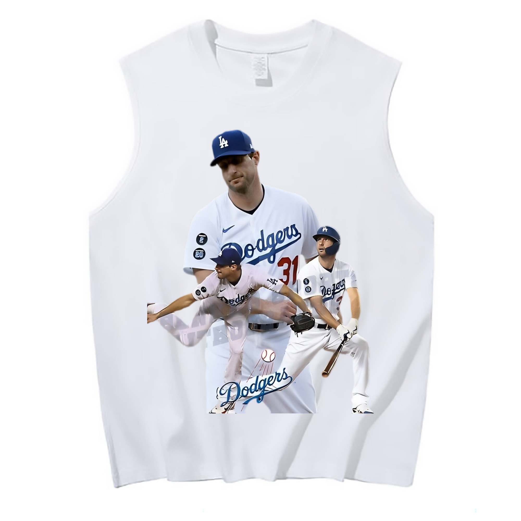  210g Combed Cotton Tank Top With Front Heat Transfer Print – Soft, Lightweight, Fitted Design – Stylish & Comfortable Casual Wear For Sports & Everyday Use