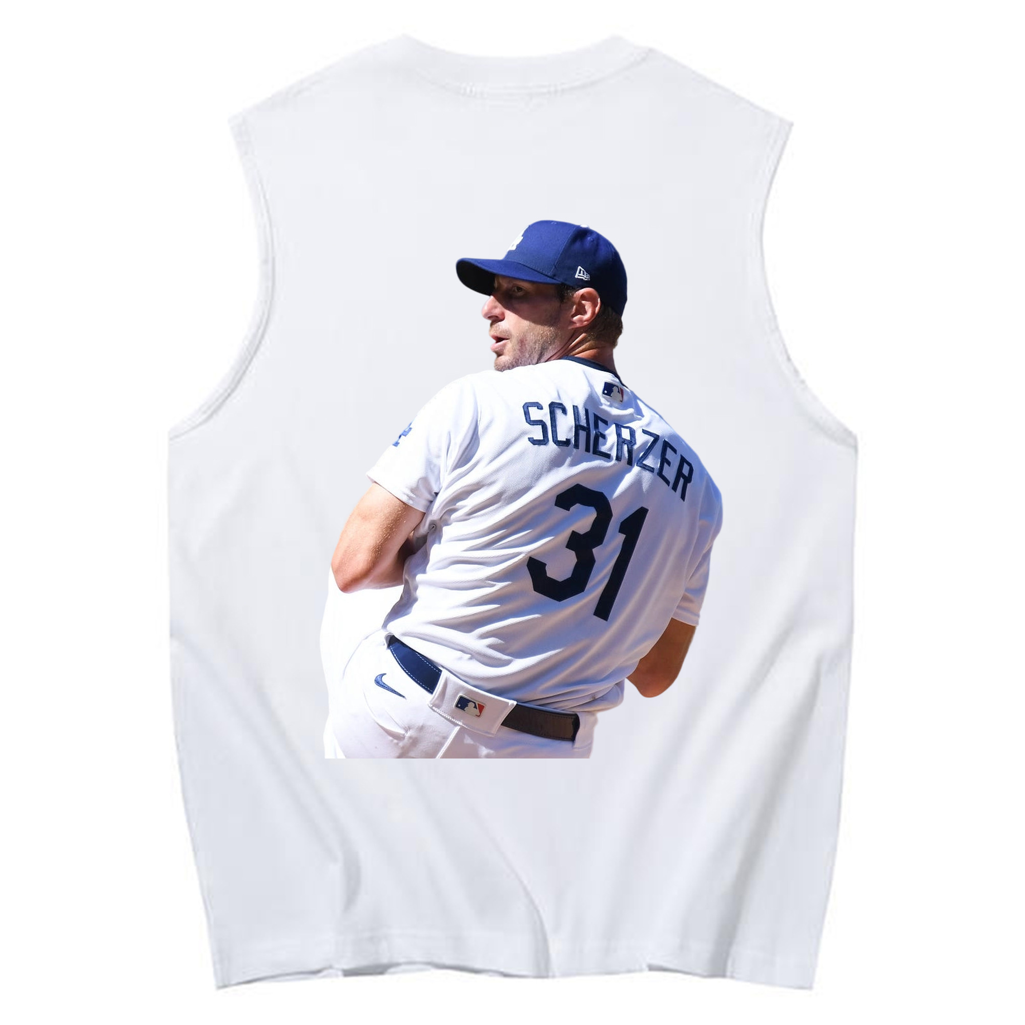  230g Pure Cotton Tank Top With Back Heat Transfer Print – Soft, Lightweight, Fitted Design – Stylish & Comfortable Casual Wear For Sports & Everyday Use