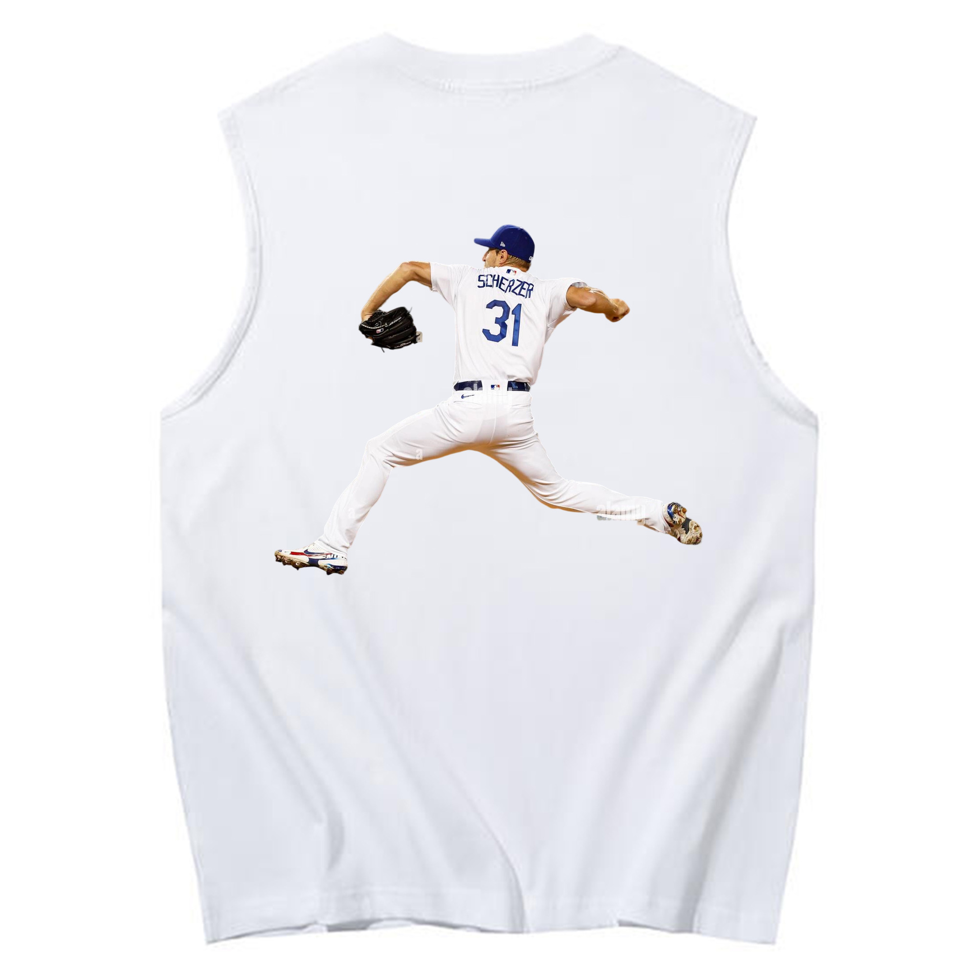  230g Pure Cotton Tank Top With Back Heat Transfer Print – Soft, Lightweight, Fitted Design – Stylish & Comfortable Casual Wear For Sports & Everyday Use