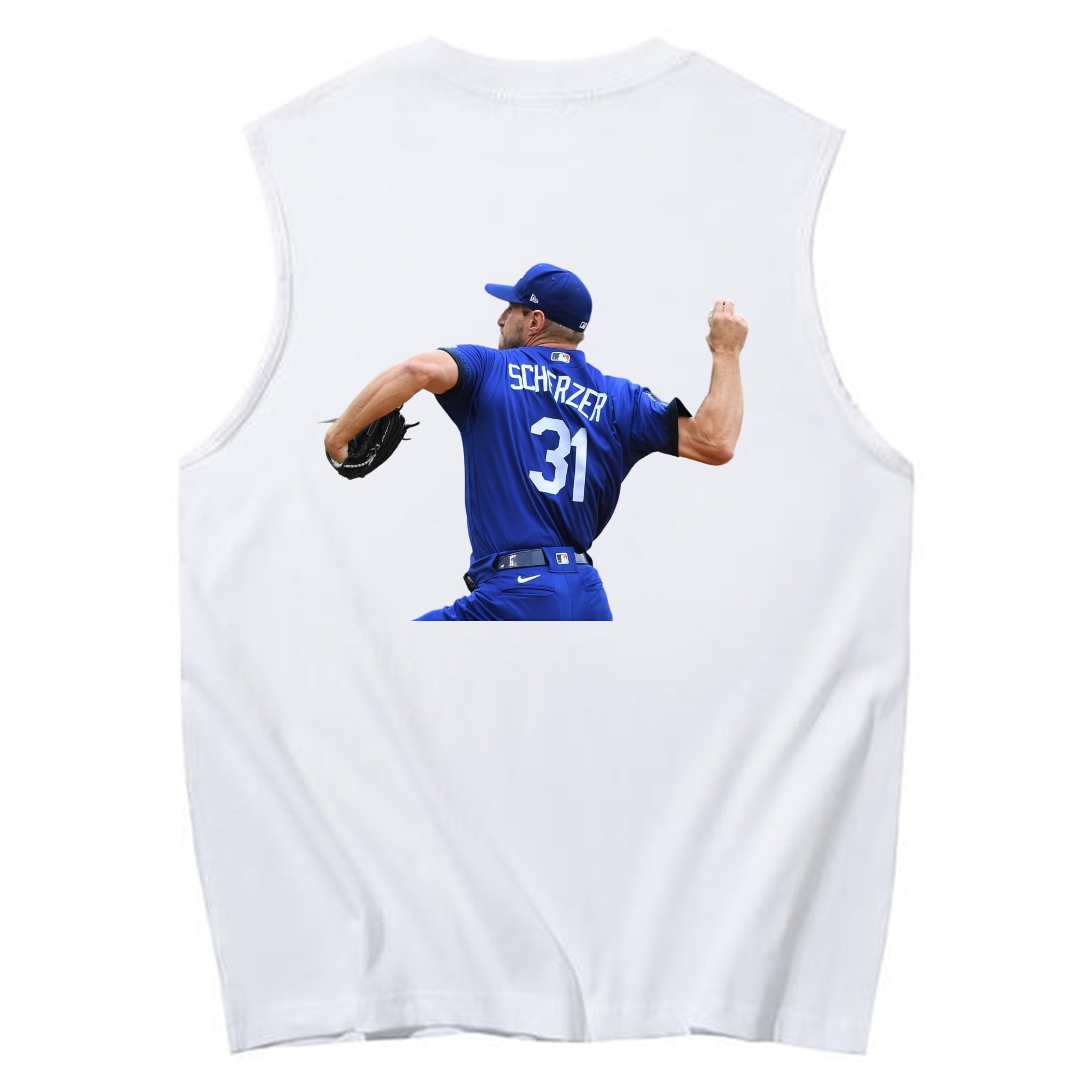  230g Pure Cotton Tank Top With Back Heat Transfer Print – Soft, Lightweight, Fitted Design – Stylish & Comfortable Casual Wear For Sports & Everyday Use