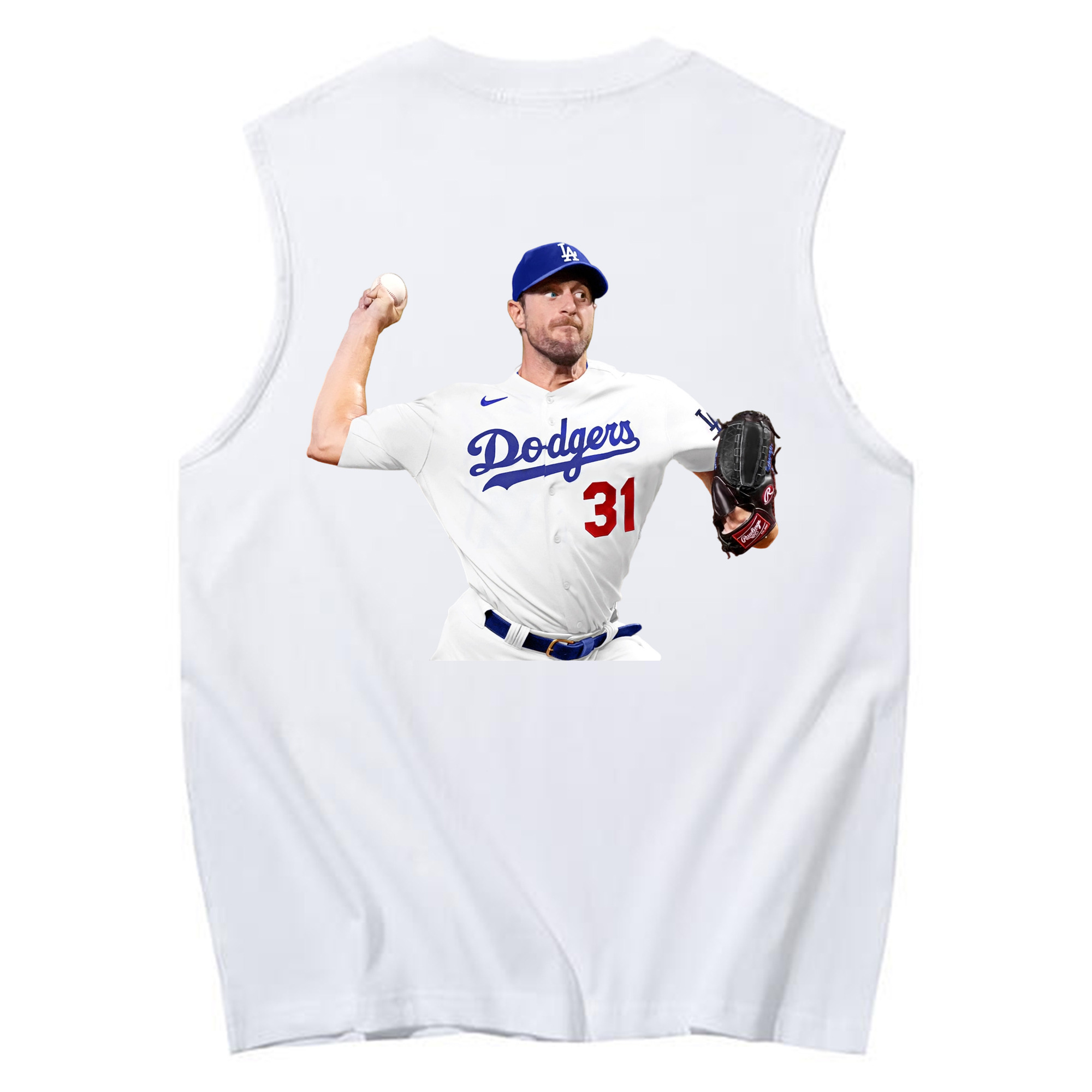  230g Pure Cotton Tank Top With Back Heat Transfer Print – Soft, Lightweight, Fitted Design – Stylish & Comfortable Casual Wear For Sports & Everyday Use