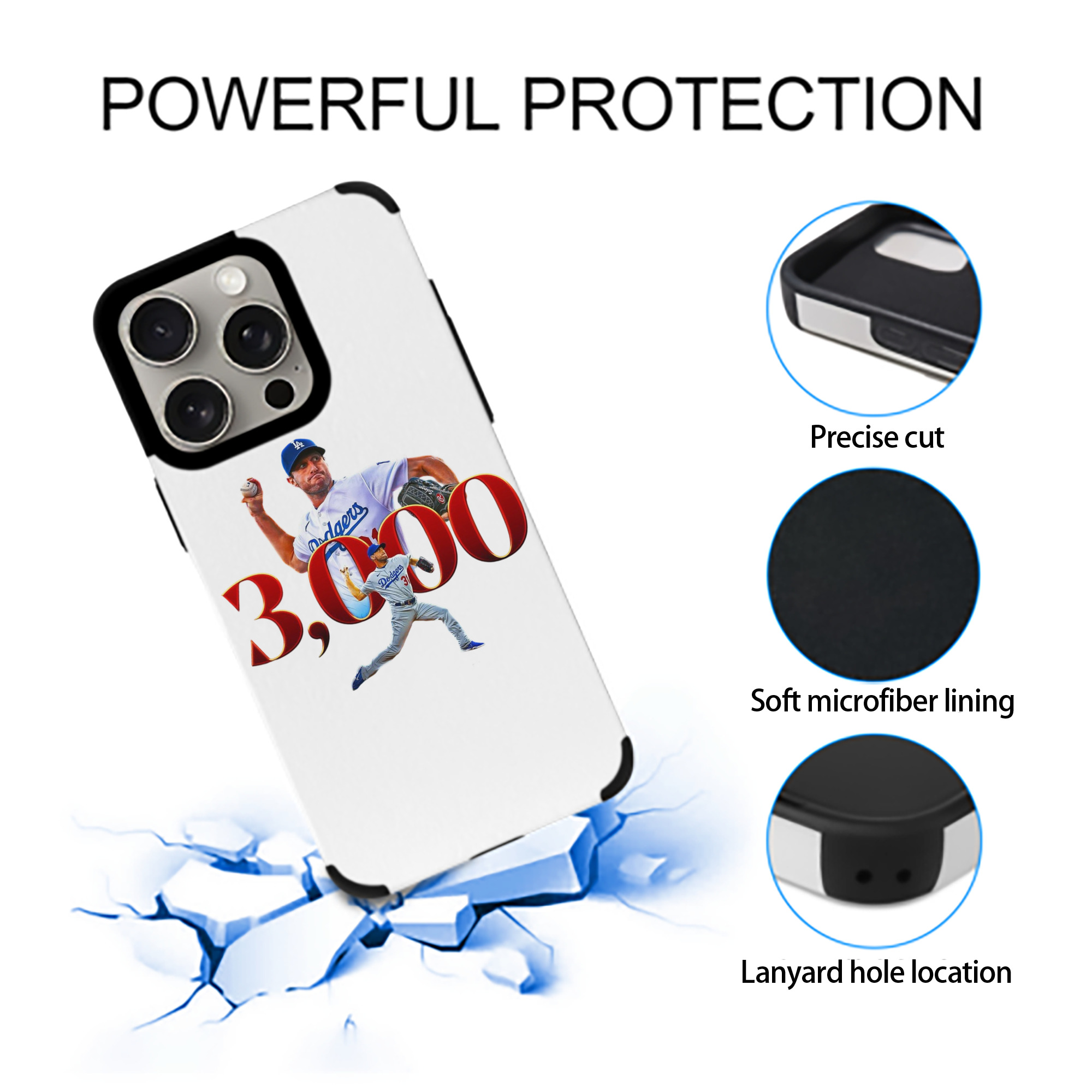  IPhone 15 Pro Max PU Leather Case – Soft Lining, 360° Protection – Precise Fit, 3D Buttons, Easy Charging – Anti-Yellowing, Easy To Clean