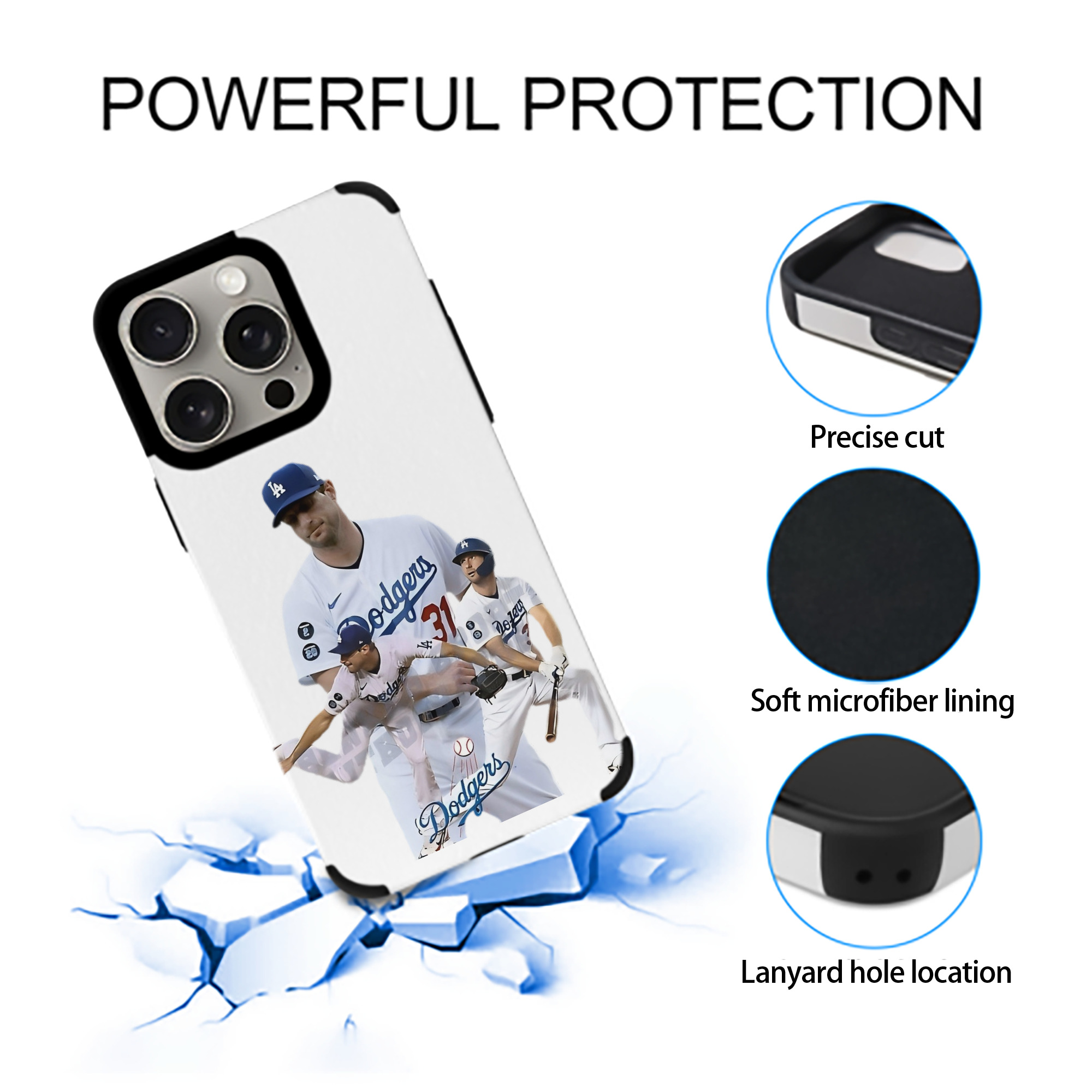  IPhone 15 Pro Max PU Leather Case – Soft Lining, 360° Protection – Precise Fit, 3D Buttons, Easy Charging – Anti-Yellowing, Easy To Clean