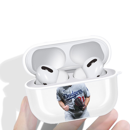  AirPods Pro Hard Case White With Keychain, Durable Flexible PC, Precise Cutouts, Anti-Fingerprint, Yellowing & Scratch Resistant, Full Protection, Washable