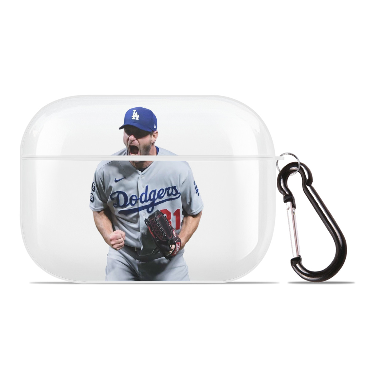  AirPods Pro Hard Case White With Keychain, Durable Flexible PC, Precise Cutouts, Anti-Fingerprint, Yellowing & Scratch Resistant, Full Protection, Washable