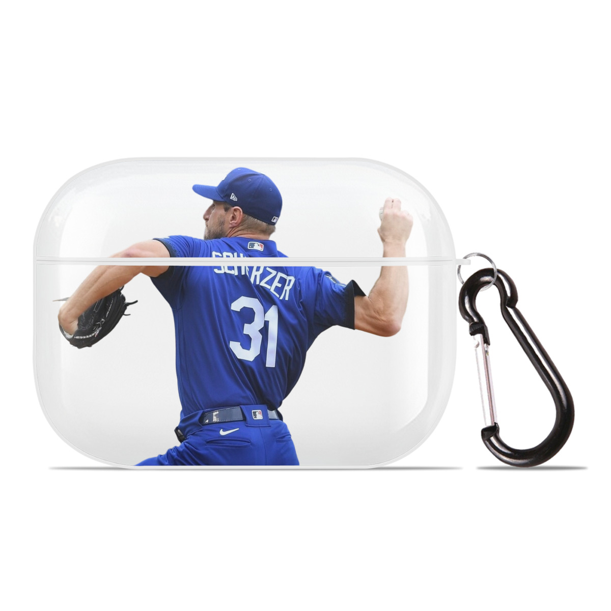  AirPods Pro Hard Case White With Keychain, Durable Flexible PC, Precise Cutouts, Anti-Fingerprint, Yellowing & Scratch Resistant, Full Protection, Washable