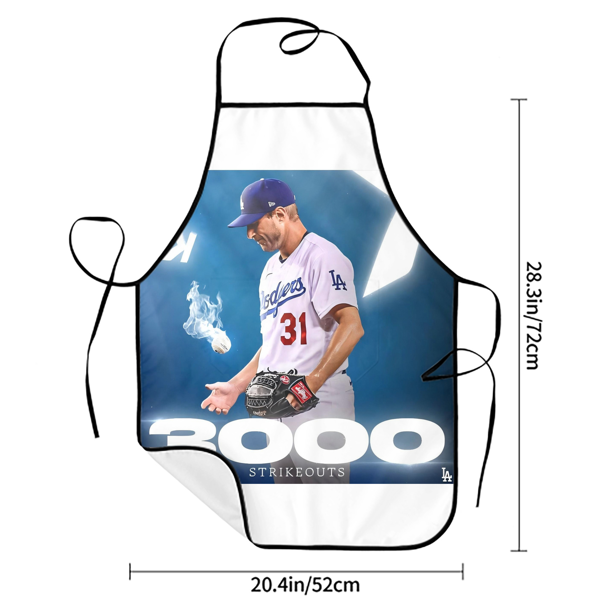  Stain-Resistant Polyester Apron With Pocket – Full Print, Waterproof, Anti-Wrinkle, Anti-Pilling – Ideal For Kitchen, BBQ, Restaurant, Salon & More