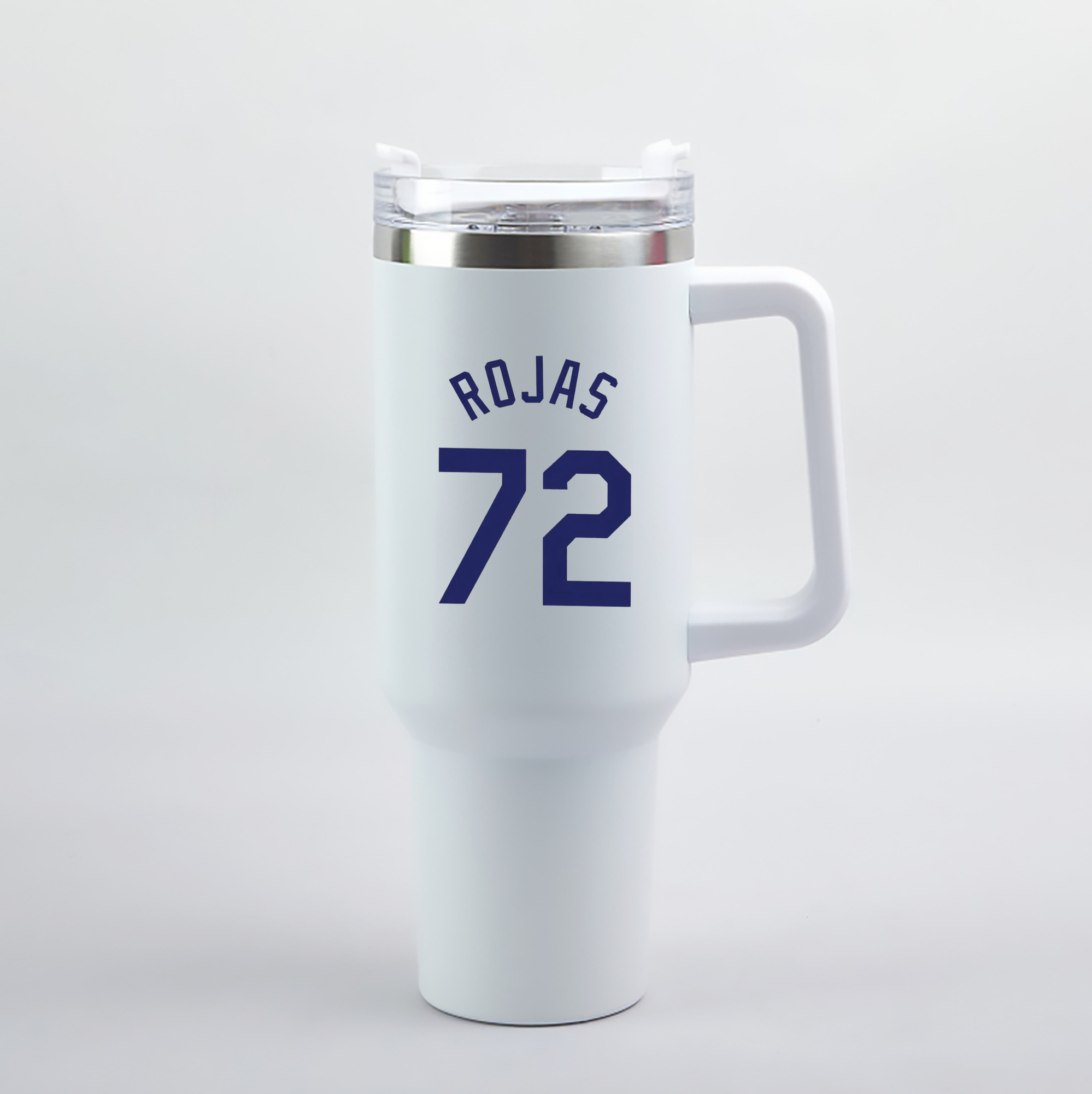  40oz Handle Car Tumbler – Durable Stainless Steel Travel Mug With UV Print – Double Wall Insulated, Fits Most Car Cup Holders