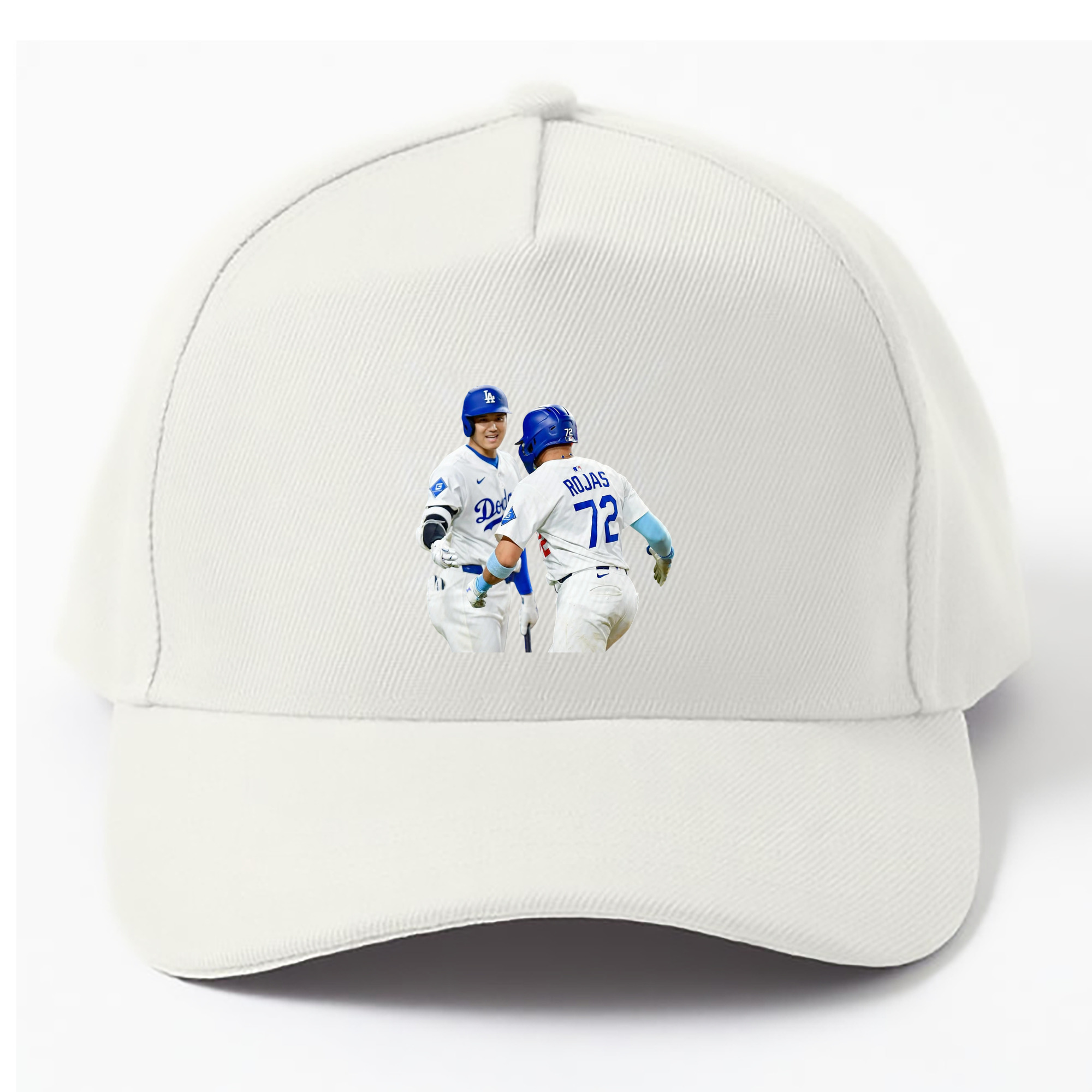  100% Cotton Baseball Cap – Heat Transfer Print – Comfortable, Durable, Perfect For Sports & Everyday Wear