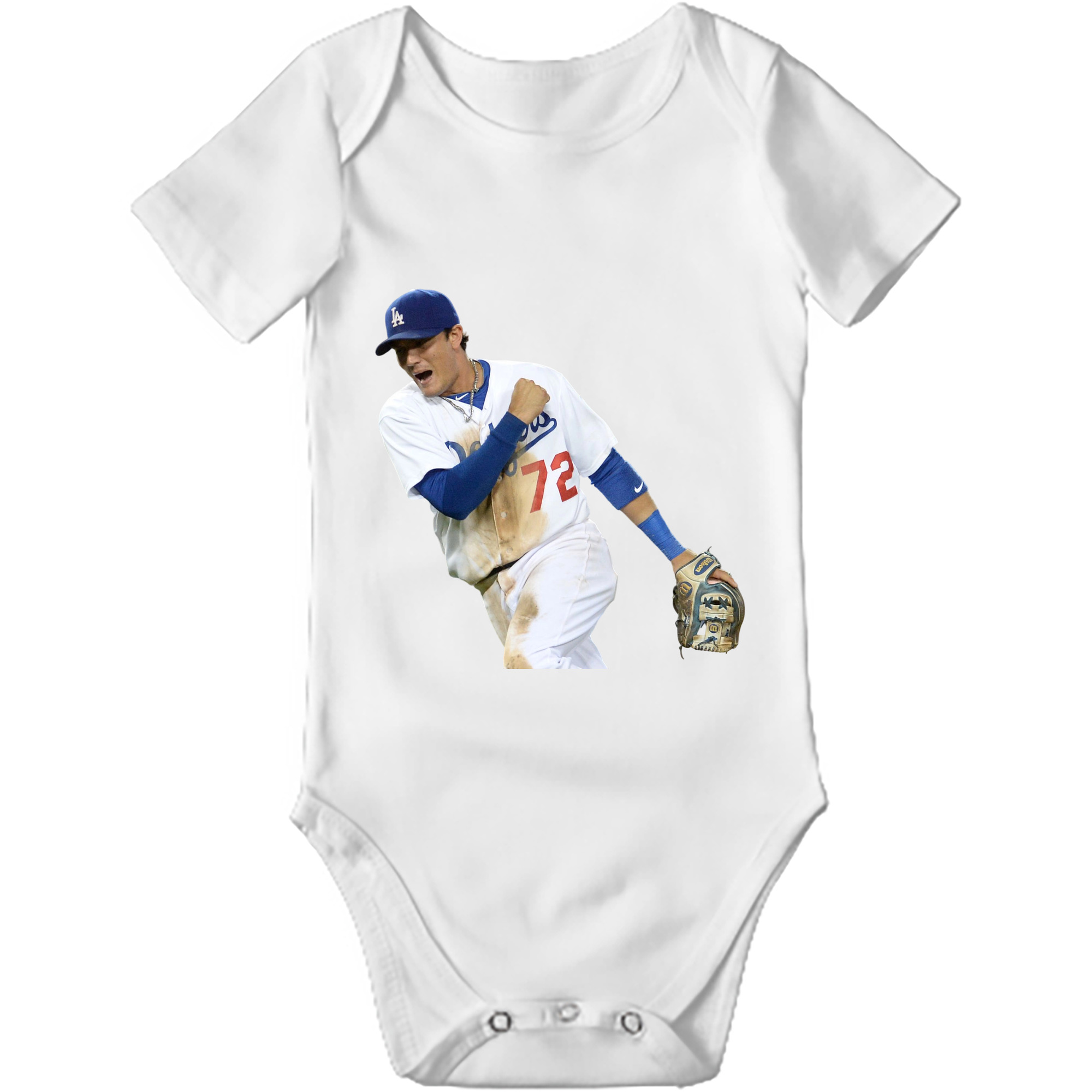  Baby Short Sleeve Romper – 100% Cotton Soft & Breathable Digital Print Onesie With Easy Snap Closure And Envelope Shoulder – Comfortable For Daily Wear & Travel