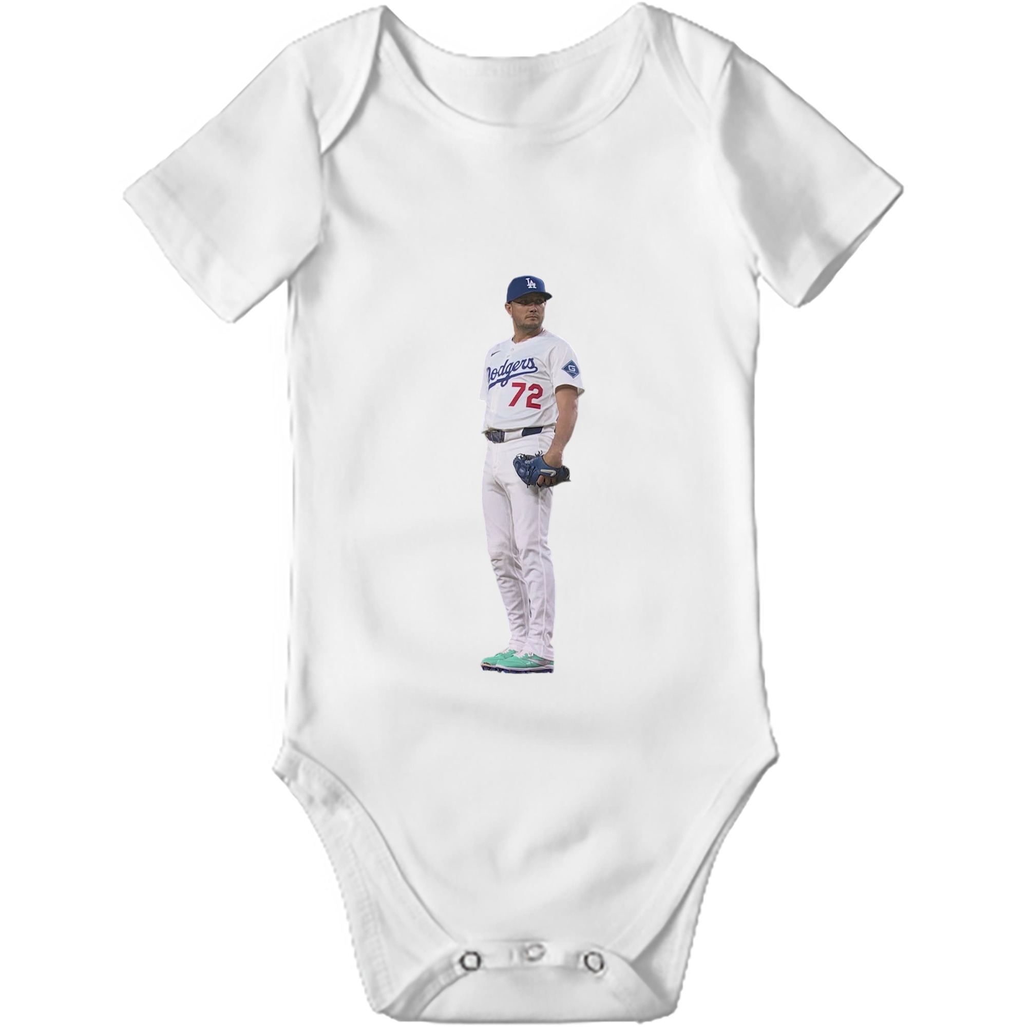  Baby Short Sleeve Romper – 100% Cotton Soft & Breathable Digital Print Onesie With Easy Snap Closure And Envelope Shoulder – Comfortable For Daily Wear & Travel