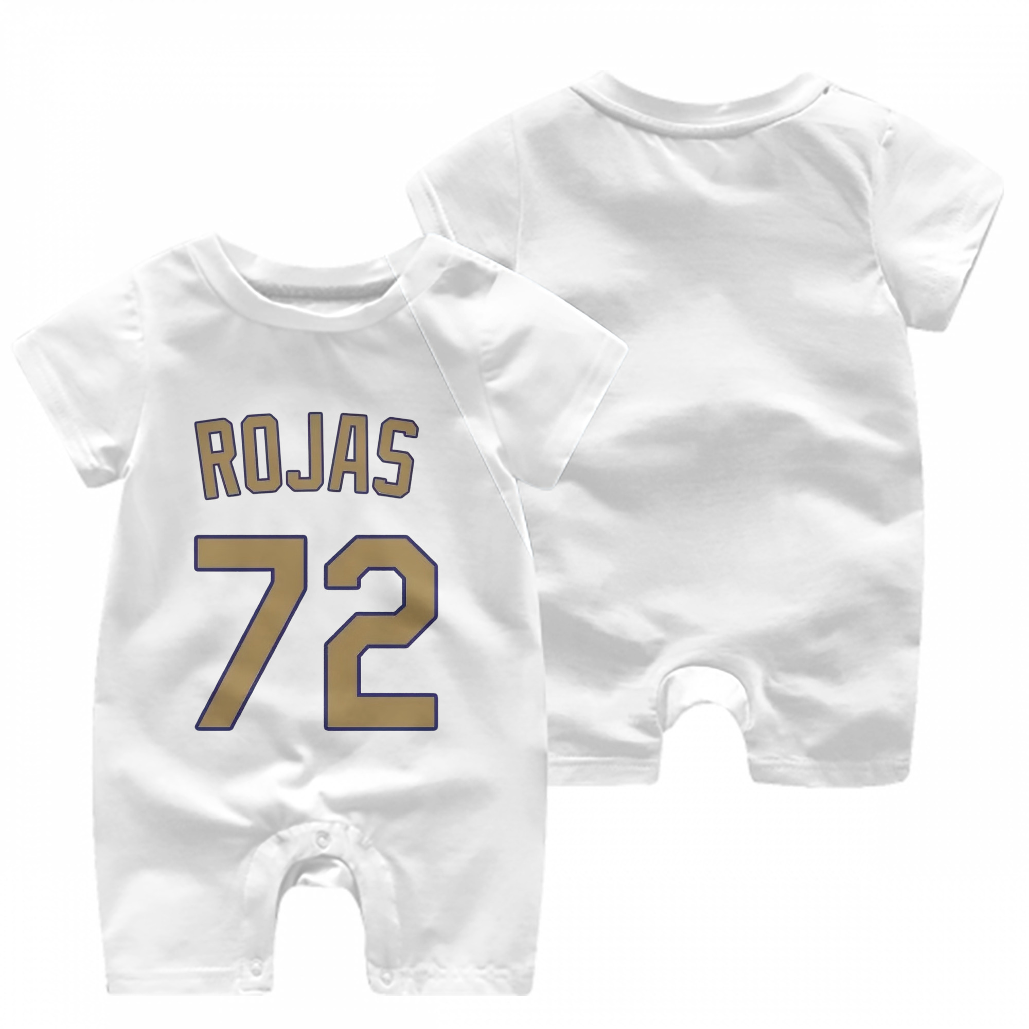  Baby Short Sleeve Onesie – 100% Cotton Soft & Breathable Digital Print Romper – Double-Sided Print, Snap Closure For Easy Diaper Changes – Comfortable For Boys & Girls