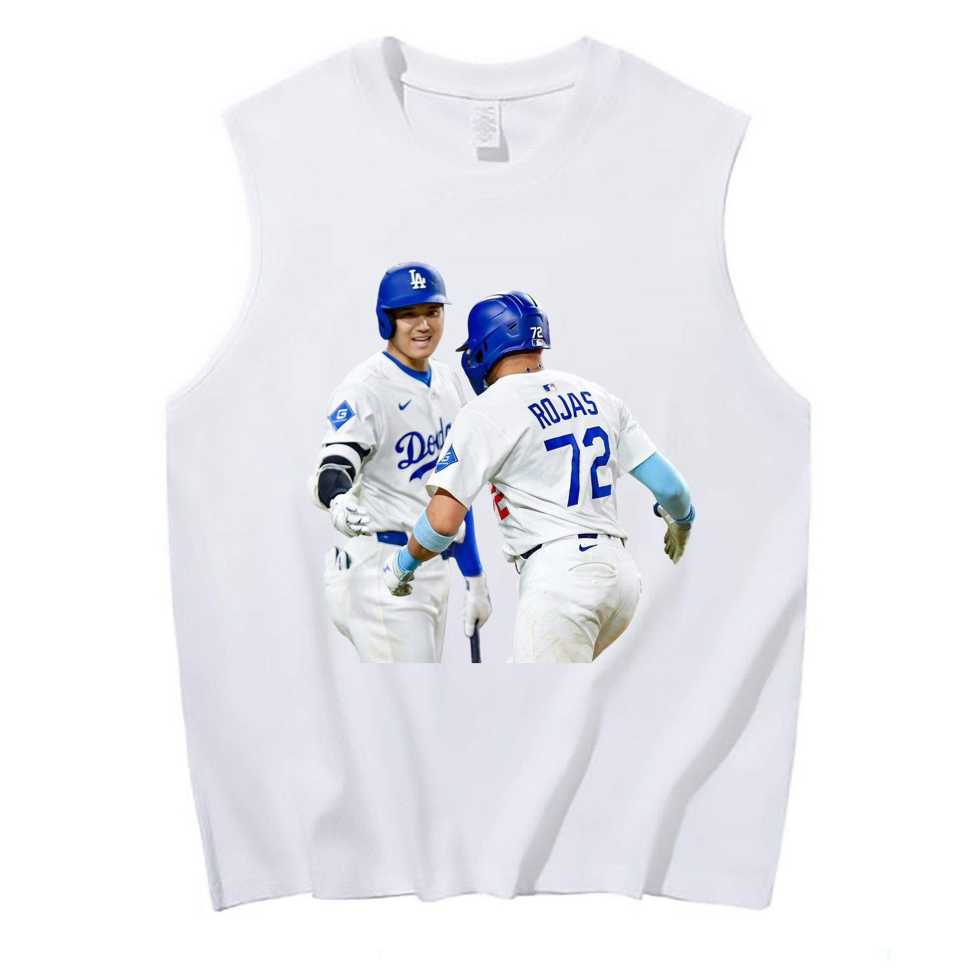  210g Combed Cotton Tank Top With Front Heat Transfer Print – Soft, Lightweight, Fitted Design – Stylish & Comfortable Casual Wear For Sports & Everyday Use