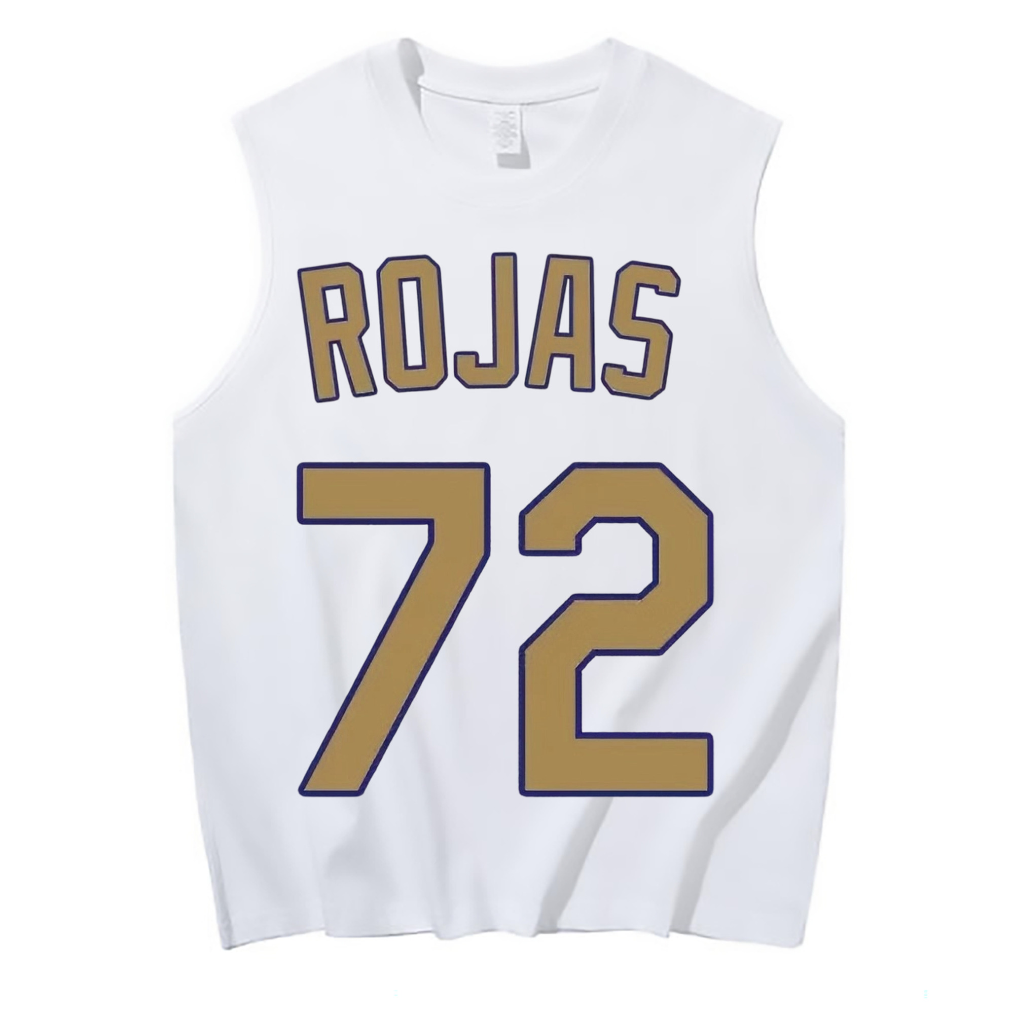  210g Combed Cotton Tank Top With Front Heat Transfer Print – Soft, Lightweight, Fitted Design – Stylish & Comfortable Casual Wear For Sports & Everyday Use