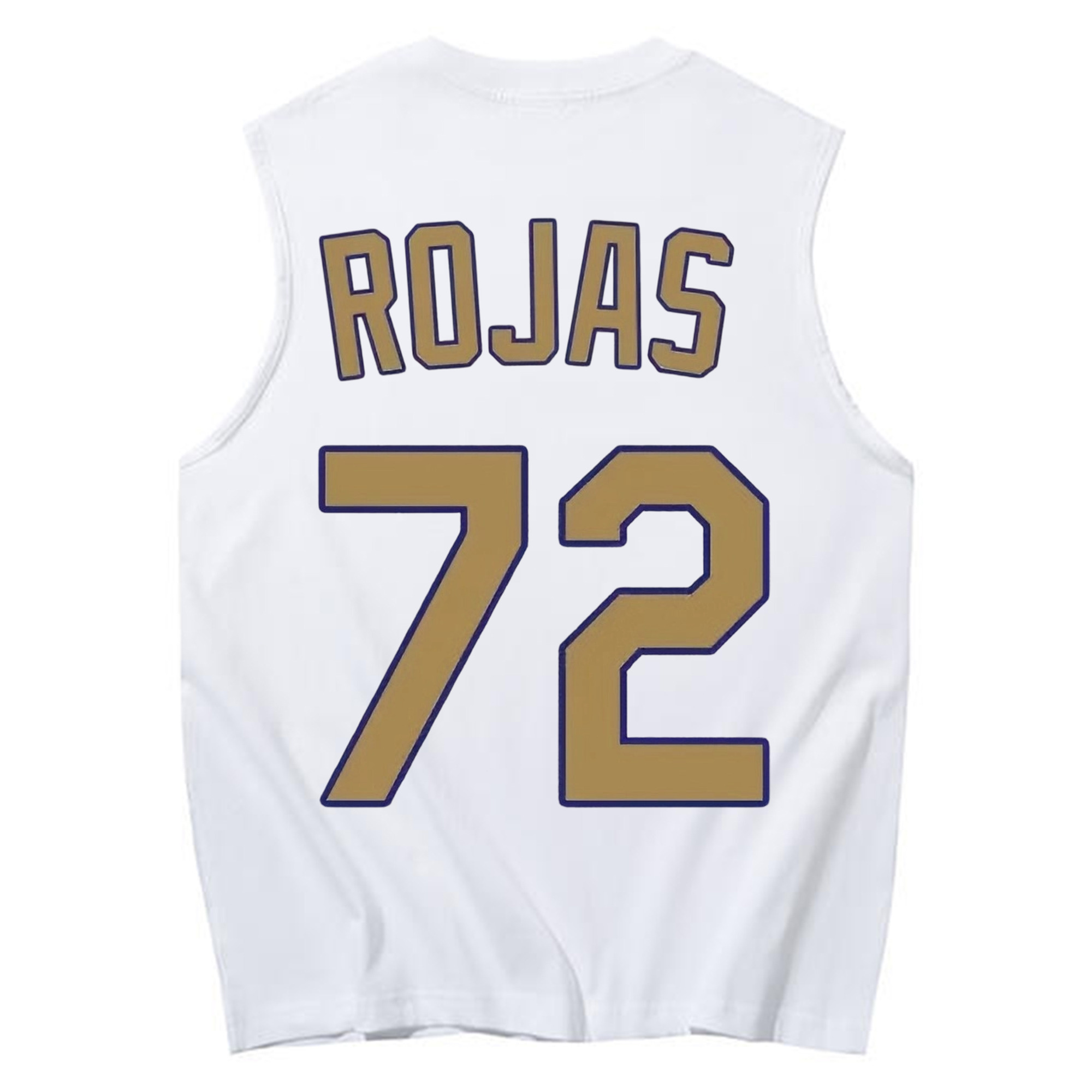  230g Pure Cotton Tank Top With Back Heat Transfer Print – Soft, Lightweight, Fitted Design – Stylish & Comfortable Casual Wear For Sports & Everyday Use