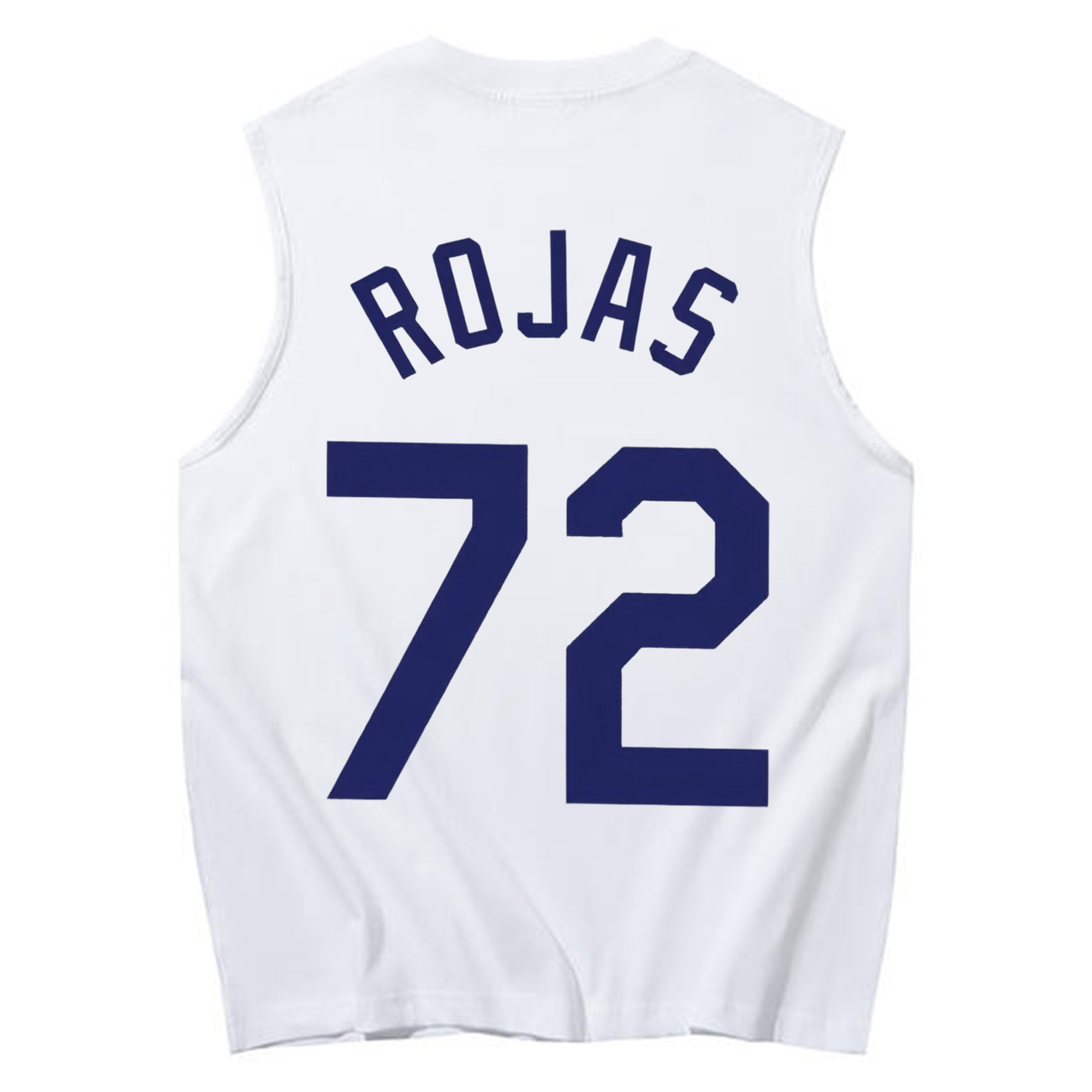  230g Pure Cotton Tank Top With Back Heat Transfer Print – Soft, Lightweight, Fitted Design – Stylish & Comfortable Casual Wear For Sports & Everyday Use