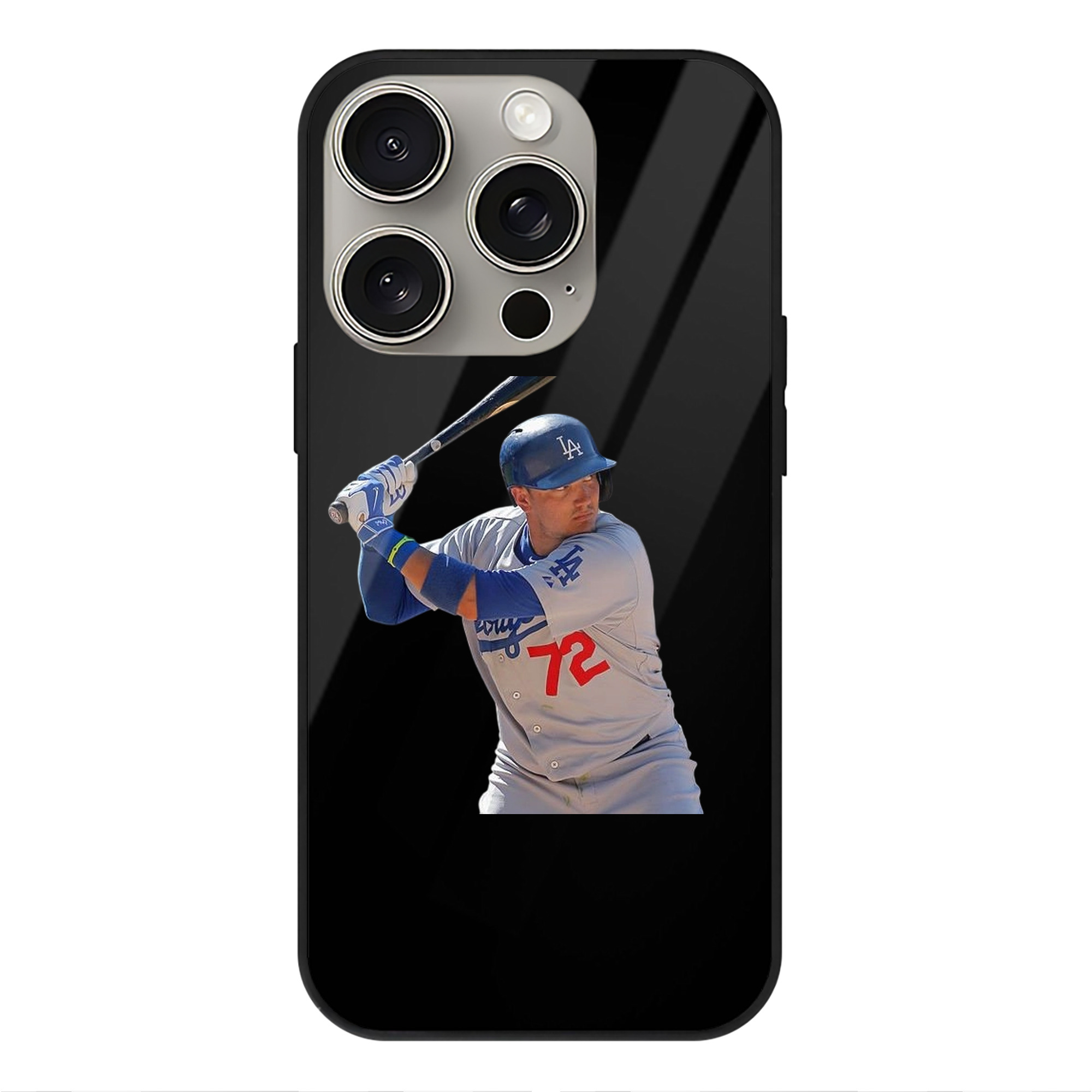  IPhone 15 Pro Mirror Phone Case – UV Printed Glass + TPU – Scratch-Resistant, Wireless Charging Compatible, Precise Fit & Stylish Design