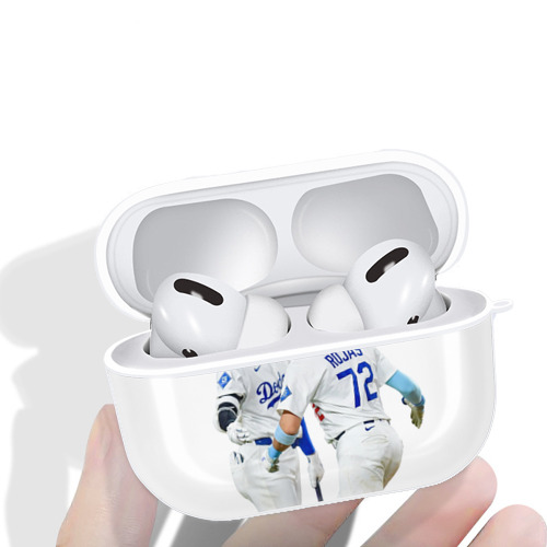  AirPods Pro Hard Case White With Keychain, Durable Flexible PC, Precise Cutouts, Anti-Fingerprint, Yellowing & Scratch Resistant, Full Protection, Washable