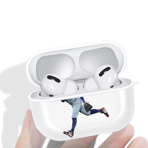  AirPods Pro Hard Case White With Keychain, Durable Flexible PC, Precise Cutouts, Anti-Fingerprint, Yellowing & Scratch Resistant, Full Protection, Washable