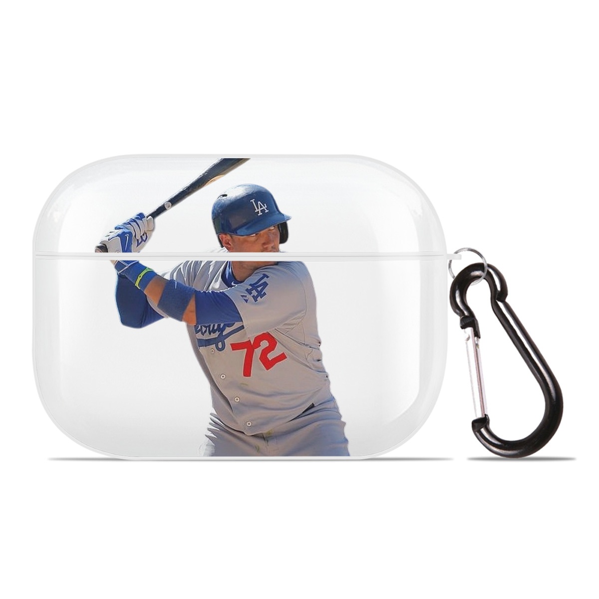  AirPods Pro Hard Case White With Keychain, Durable Flexible PC, Precise Cutouts, Anti-Fingerprint, Yellowing & Scratch Resistant, Full Protection, Washable