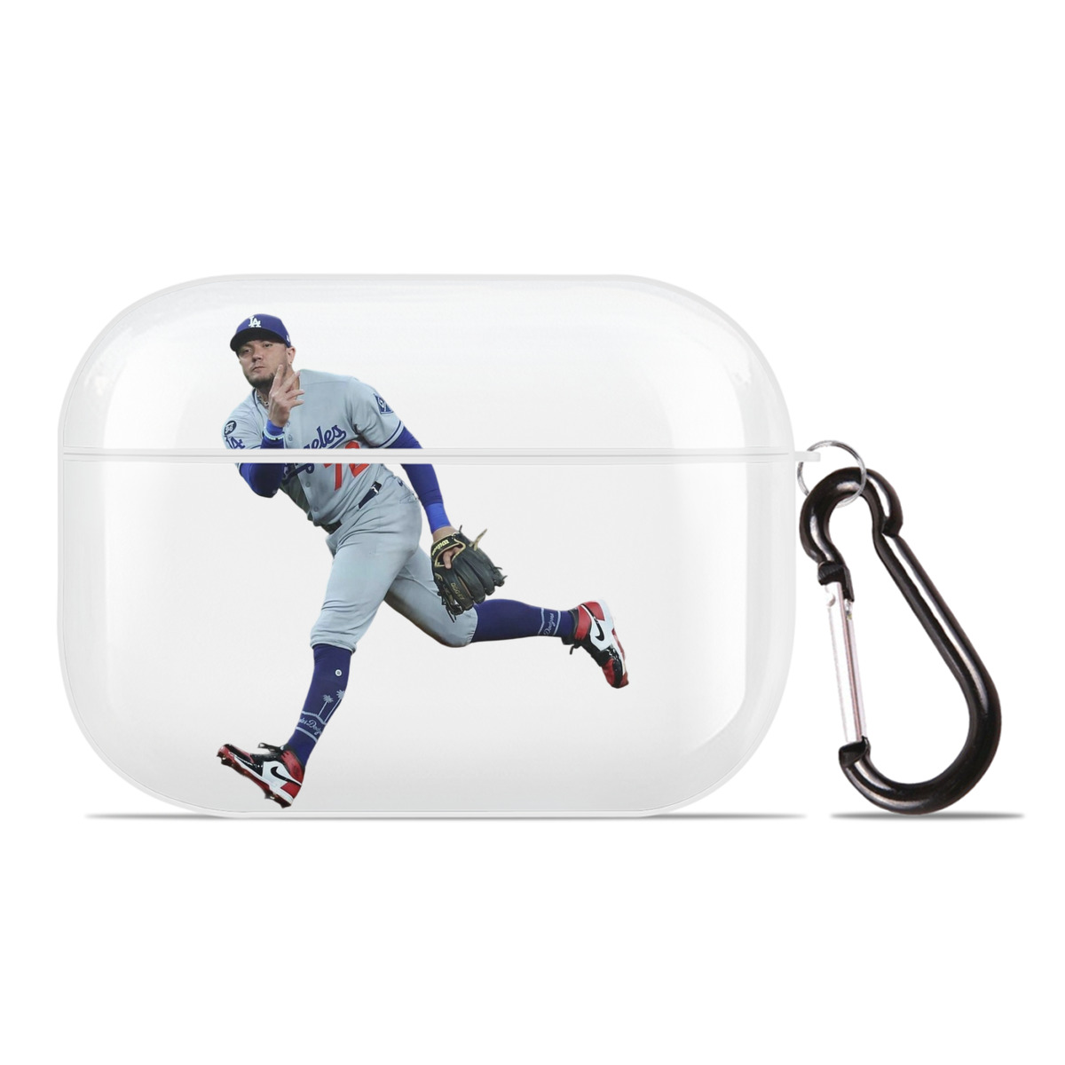  AirPods Pro Hard Case White With Keychain, Durable Flexible PC, Precise Cutouts, Anti-Fingerprint, Yellowing & Scratch Resistant, Full Protection, Washable