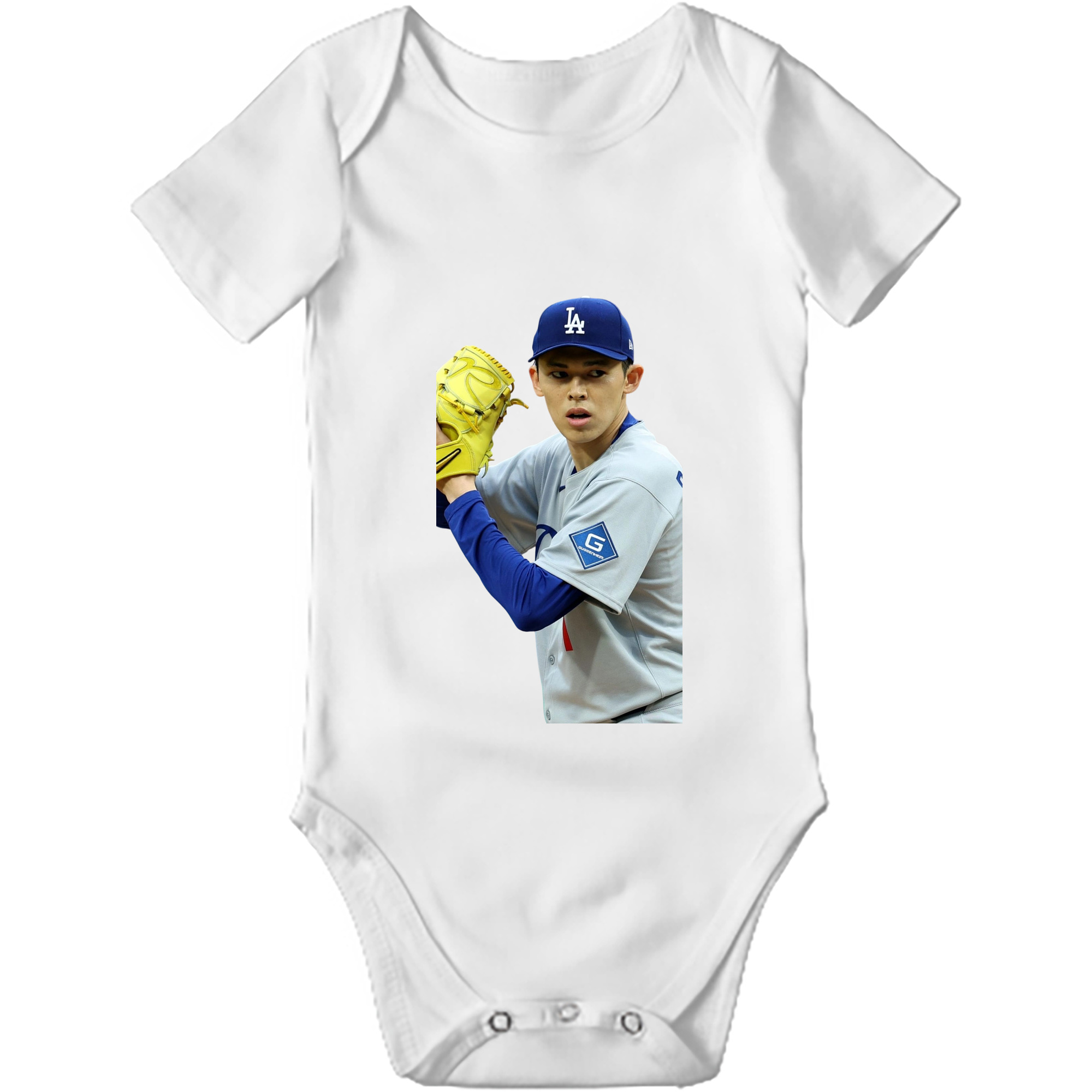  Baby Short Sleeve Romper – 100% Cotton Soft & Breathable Digital Print Onesie With Easy Snap Closure And Envelope Shoulder – Comfortable For Daily Wear & Travel