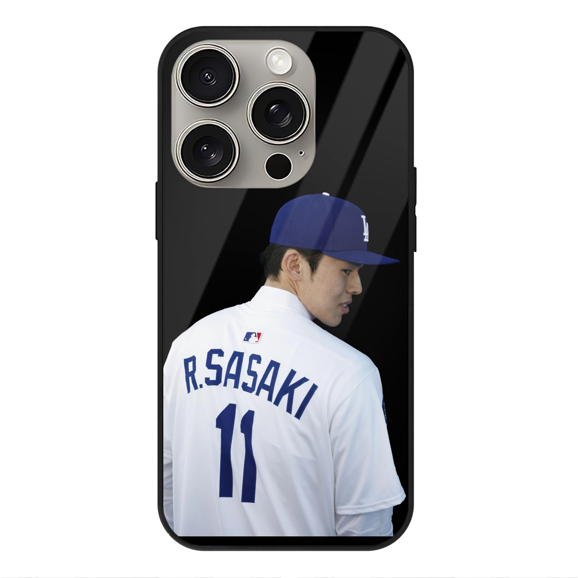  IPhone 15 Pro Mirror Phone Case – UV Printed Glass + TPU – Scratch-Resistant, Wireless Charging Compatible, Precise Fit & Stylish Design