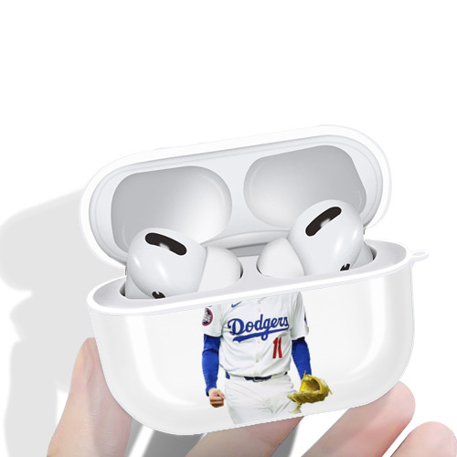  AirPods Pro Hard Case White With Keychain, Durable Flexible PC, Precise Cutouts, Anti-Fingerprint, Yellowing & Scratch Resistant, Full Protection, Washable