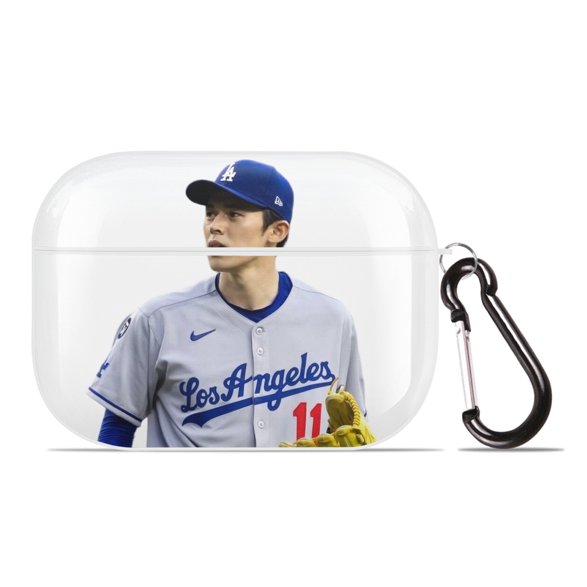  AirPods Pro Hard Case White With Keychain, Durable Flexible PC, Precise Cutouts, Anti-Fingerprint, Yellowing & Scratch Resistant, Full Protection, Washable