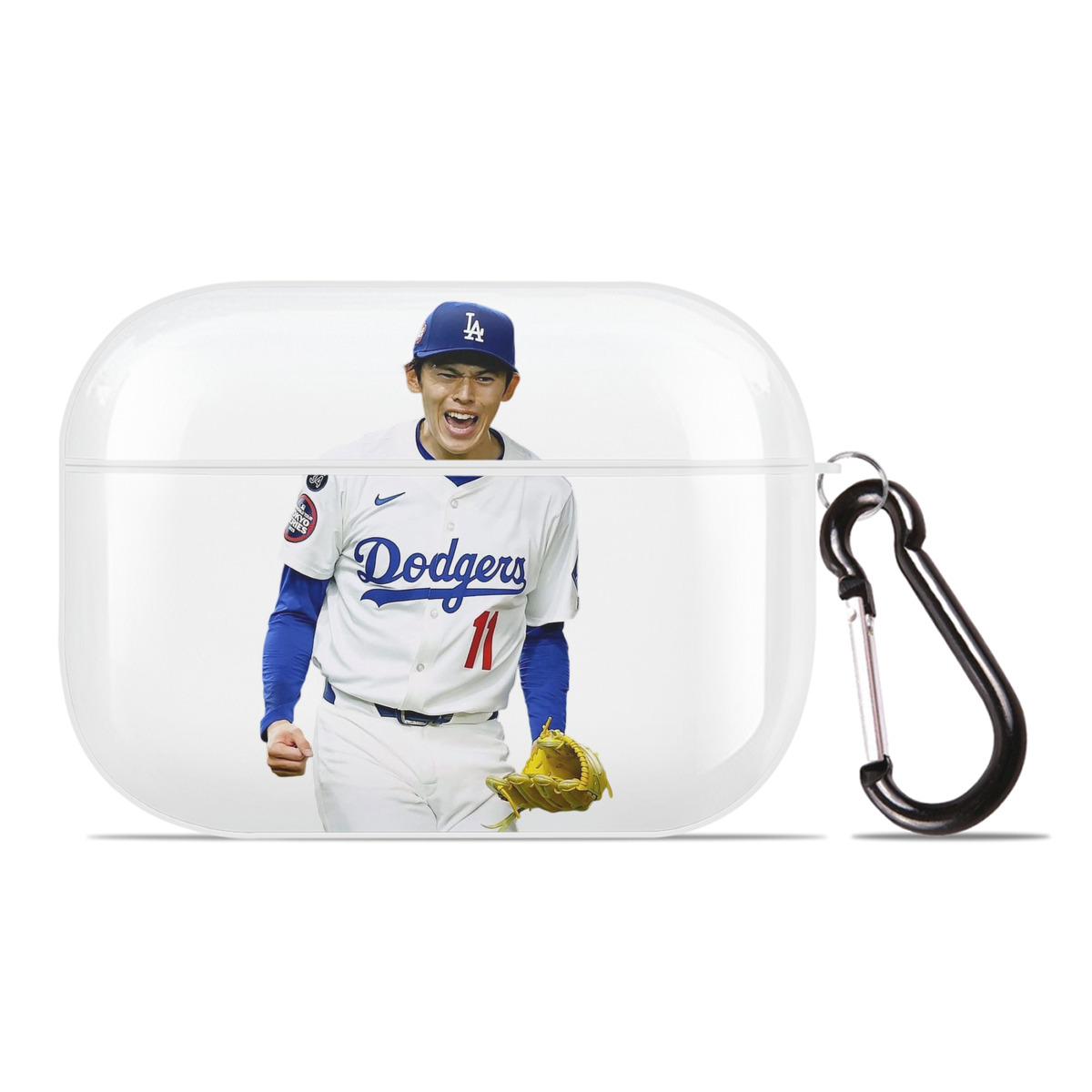  AirPods Pro Hard Case White With Keychain, Durable Flexible PC, Precise Cutouts, Anti-Fingerprint, Yellowing & Scratch Resistant, Full Protection, Washable