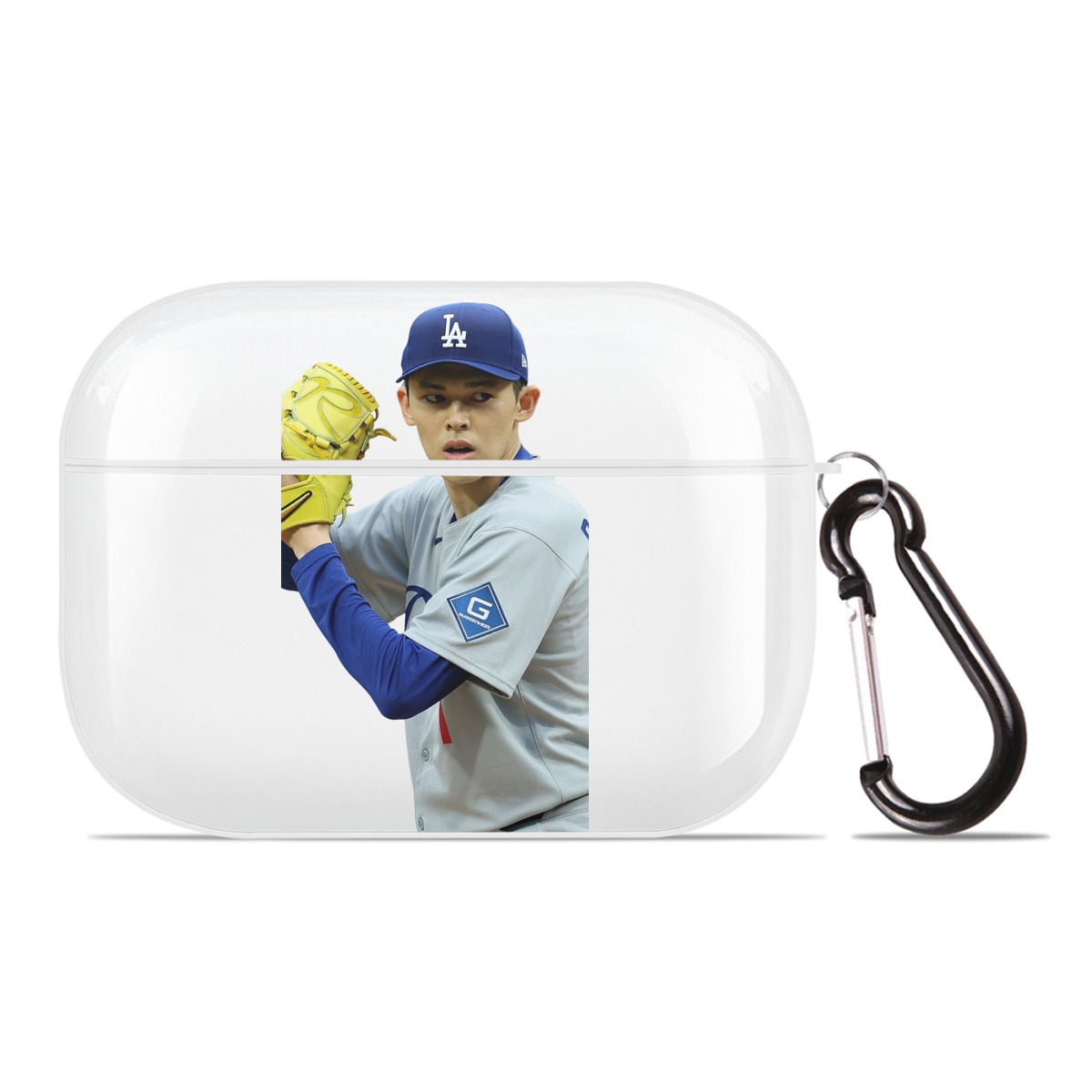  AirPods Pro Hard Case White With Keychain, Durable Flexible PC, Precise Cutouts, Anti-Fingerprint, Yellowing & Scratch Resistant, Full Protection, Washable