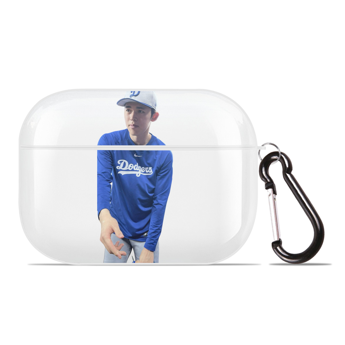  AirPods Pro Hard Case White With Keychain, Durable Flexible PC, Precise Cutouts, Anti-Fingerprint, Yellowing & Scratch Resistant, Full Protection, Washable