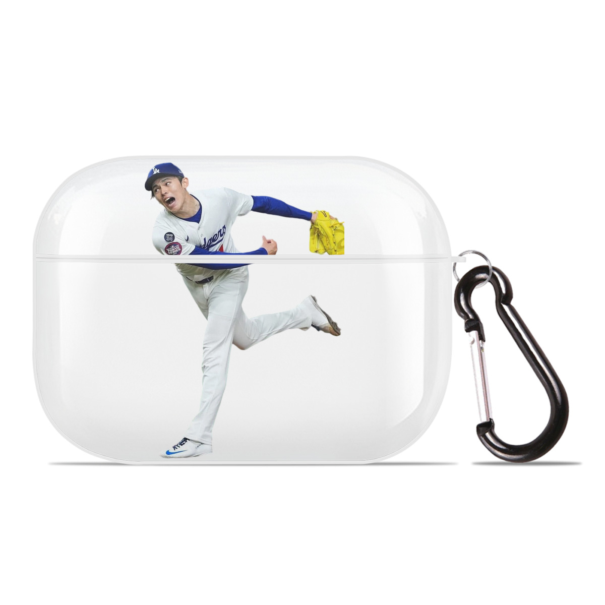  AirPods Pro Hard Case White With Keychain, Durable Flexible PC, Precise Cutouts, Anti-Fingerprint, Yellowing & Scratch Resistant, Full Protection, Washable