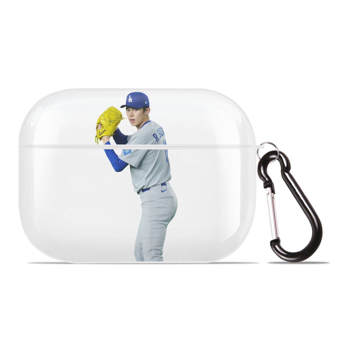  AirPods Pro Hard Case White With Keychain, Durable Flexible PC, Precise Cutouts, Anti-Fingerprint, Yellowing & Scratch Resistant, Full Protection, Washable