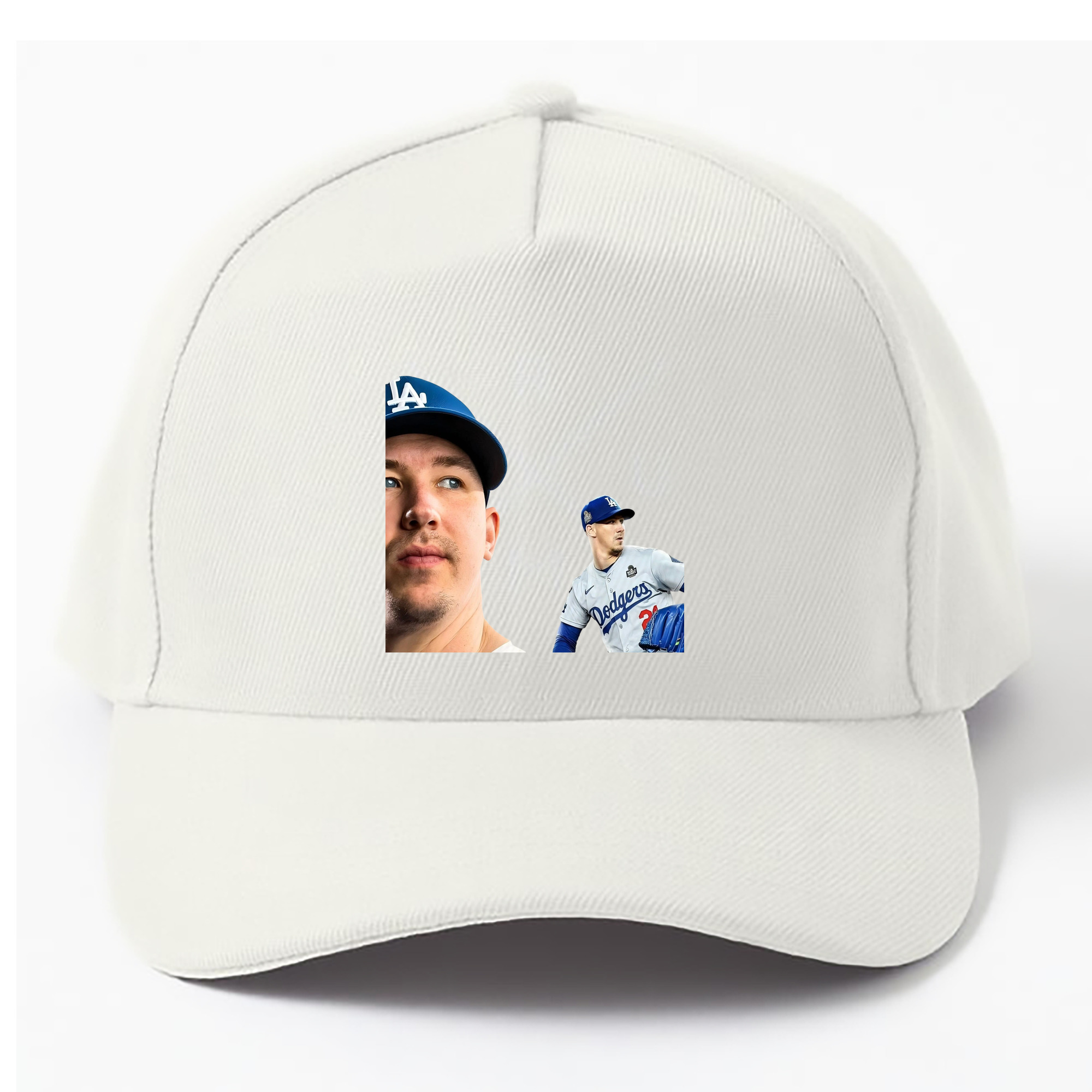  100% Cotton Baseball Cap – Heat Transfer Print – Comfortable, Durable, Perfect For Sports & Everyday Wear