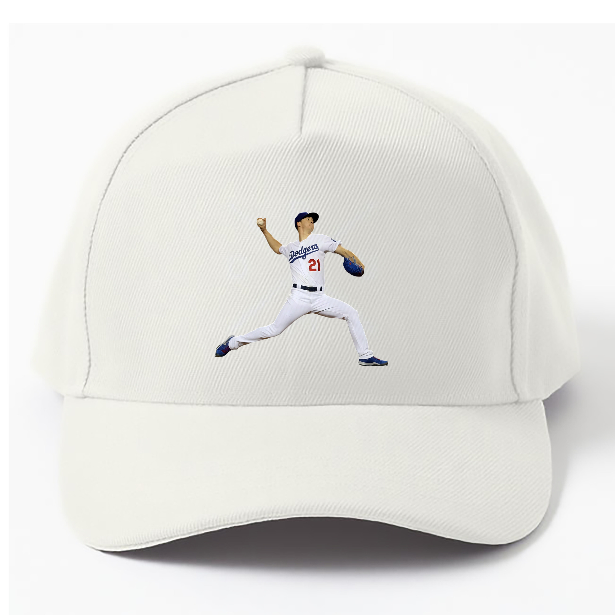  100% Cotton Baseball Cap – Heat Transfer Print – Comfortable, Durable, Perfect For Sports & Everyday Wear