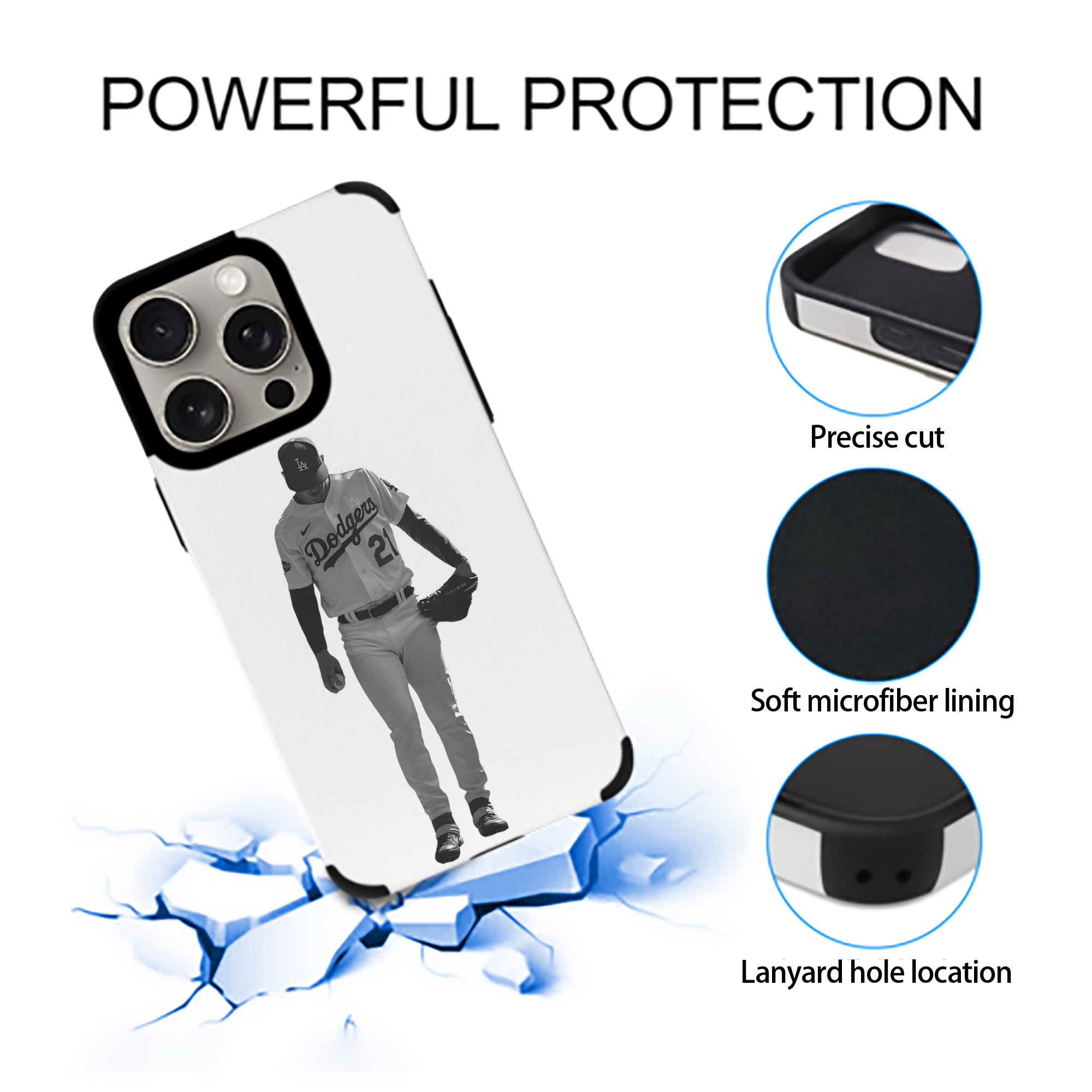  IPhone 15 Pro Max PU Leather Case – Soft Lining, 360° Protection – Precise Fit, 3D Buttons, Easy Charging – Anti-Yellowing, Easy To Clean