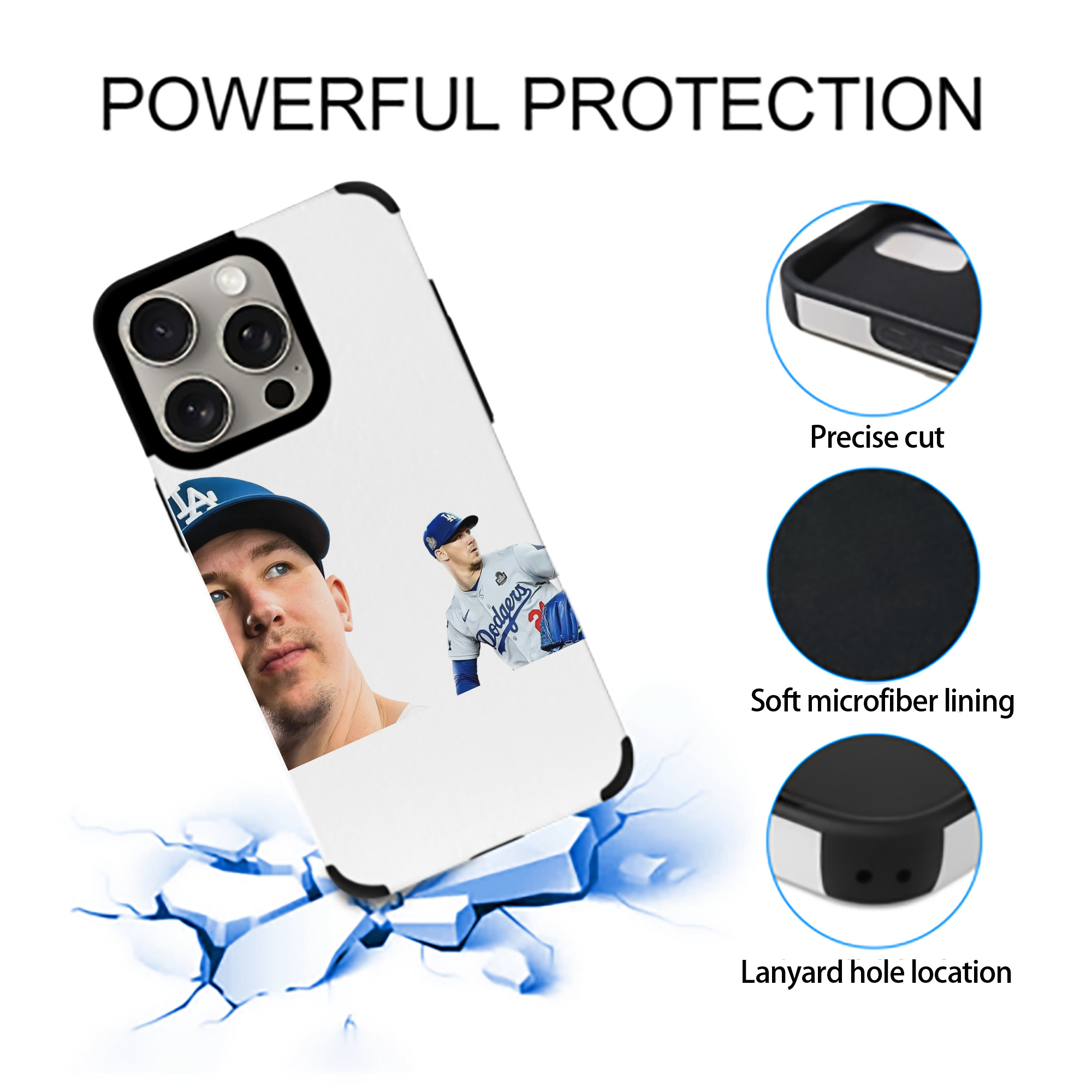  IPhone 15 Pro Max PU Leather Case – Soft Lining, 360° Protection – Precise Fit, 3D Buttons, Easy Charging – Anti-Yellowing, Easy To Clean