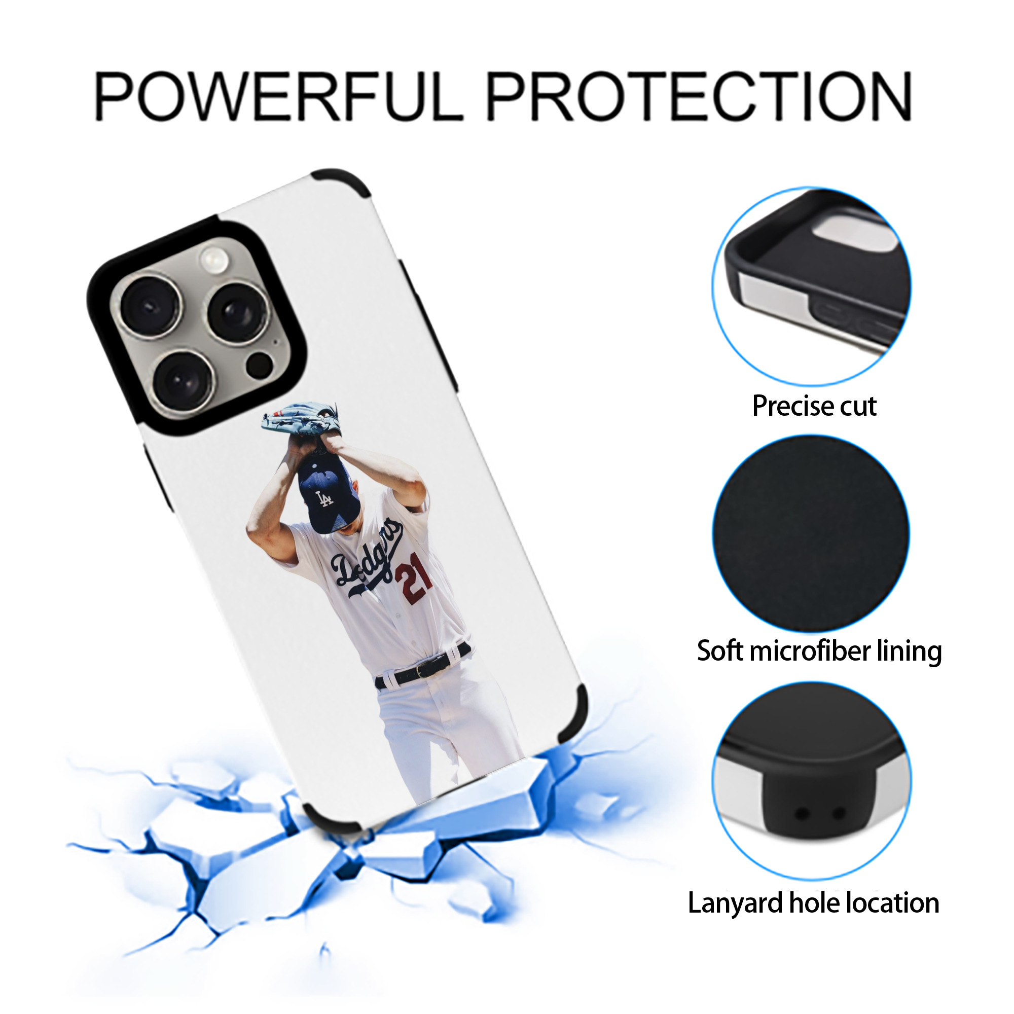  IPhone 15 Pro Max PU Leather Case – Soft Lining, 360° Protection – Precise Fit, 3D Buttons, Easy Charging – Anti-Yellowing, Easy To Clean