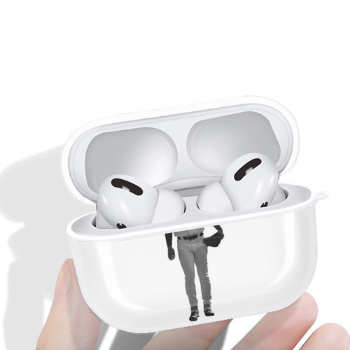  AirPods Pro Hard Case White With Keychain, Durable Flexible PC, Precise Cutouts, Anti-Fingerprint, Yellowing & Scratch Resistant, Full Protection, Washable